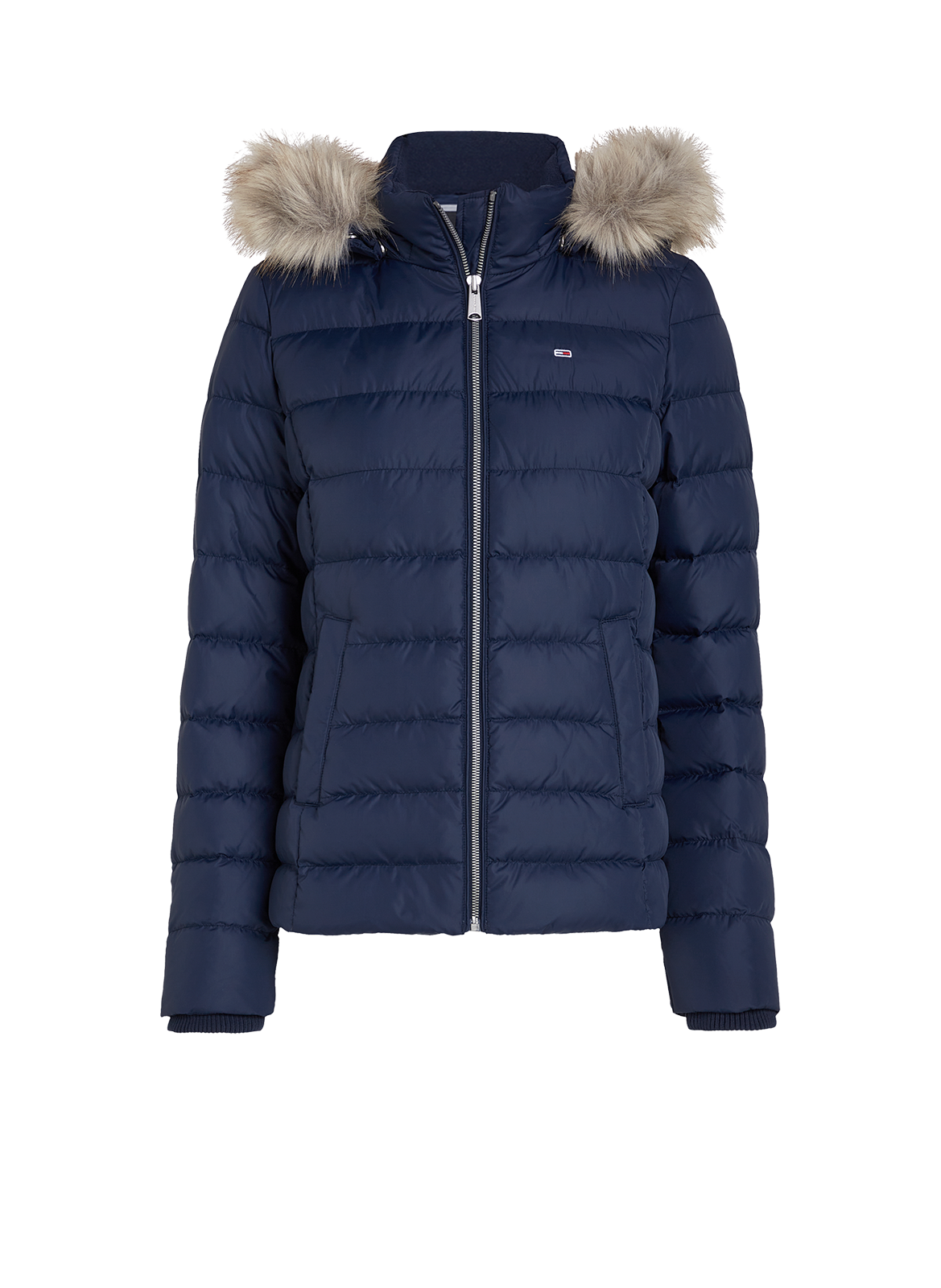 Doudoune à capuche  TOMMY HILFIGER Bleu