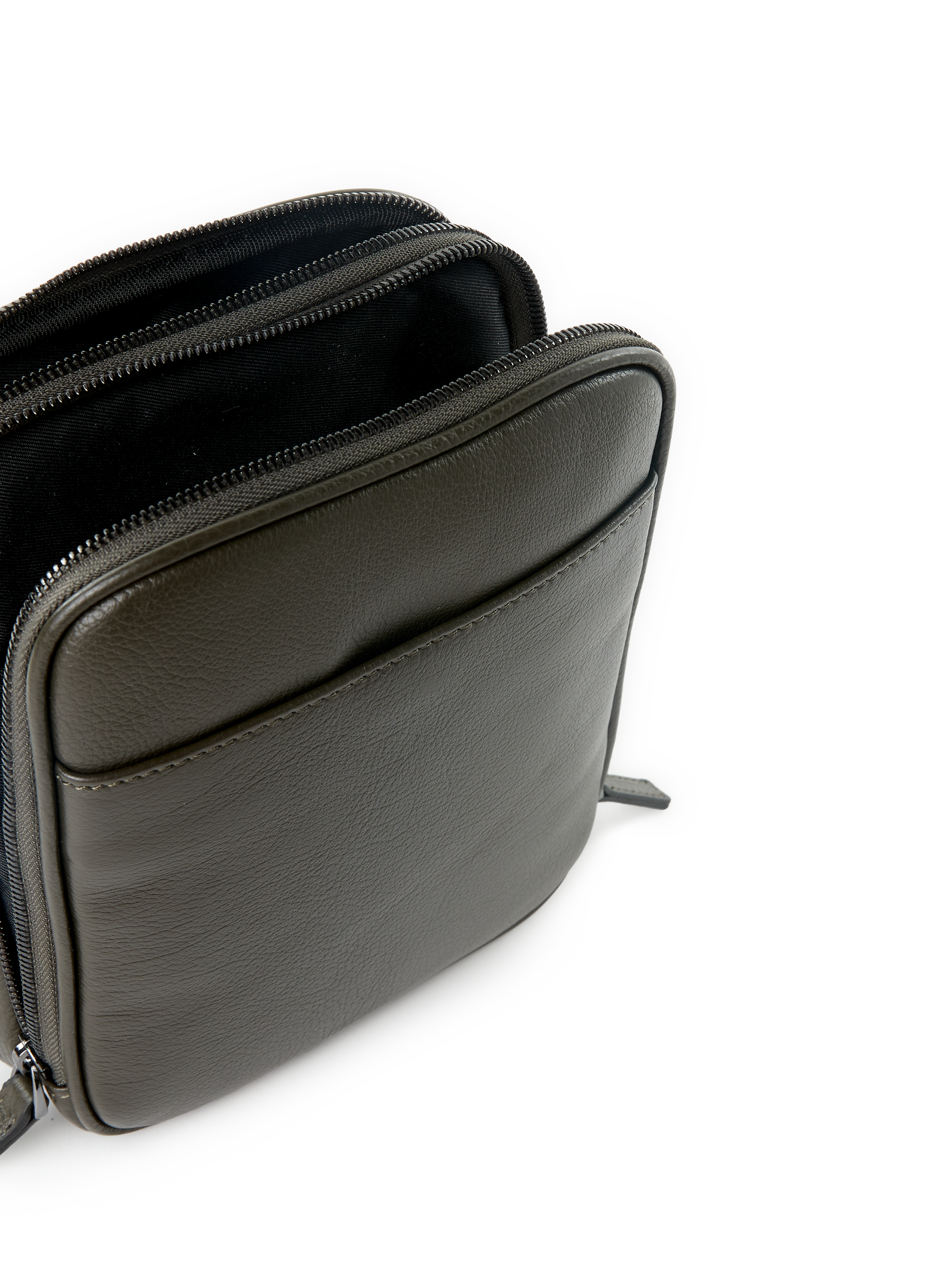 Sac à bandoulière en cuir  SAISON 1865 Kaki