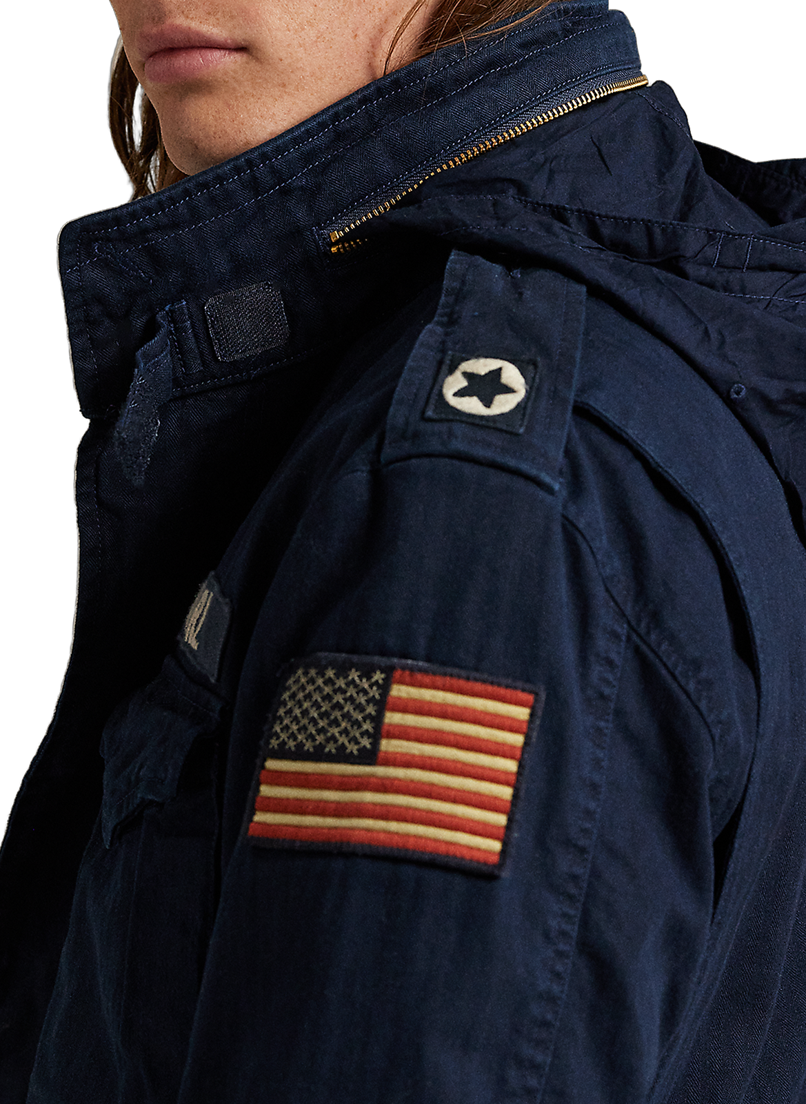 Cotton Field Jacket POLO RALPH LAUREN Blue