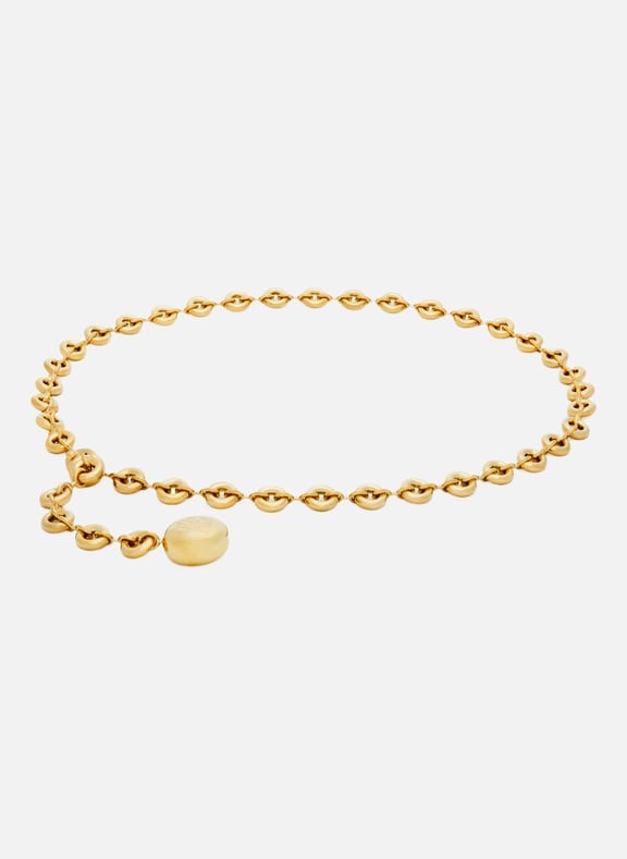 Adjustable Donut Belt Golden by LOEWE LOEWE Adjustable Donut Belt Golden