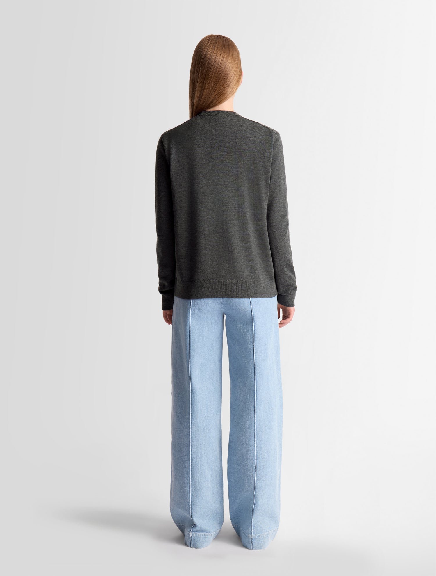 Gilet leovra col blazer coupe regular FUSALP Gris