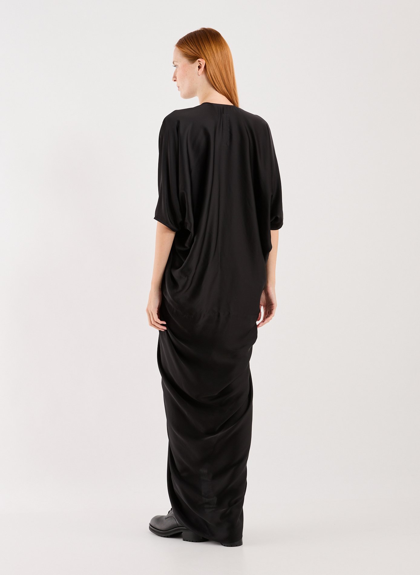 Flowy V-neck dress RICK OWENS Black