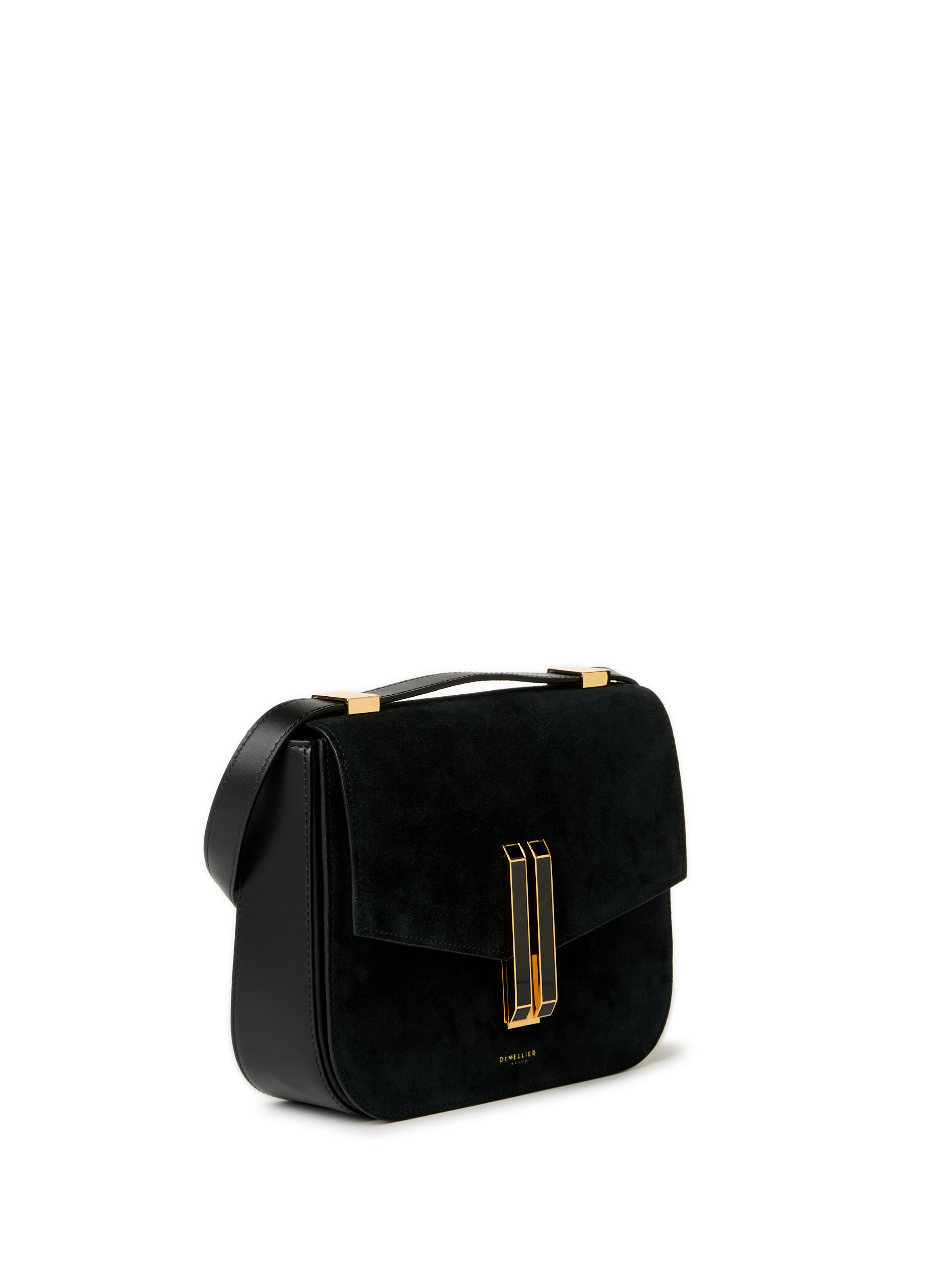 Vancouver leather handbag  DEMELLIER LONDON Black