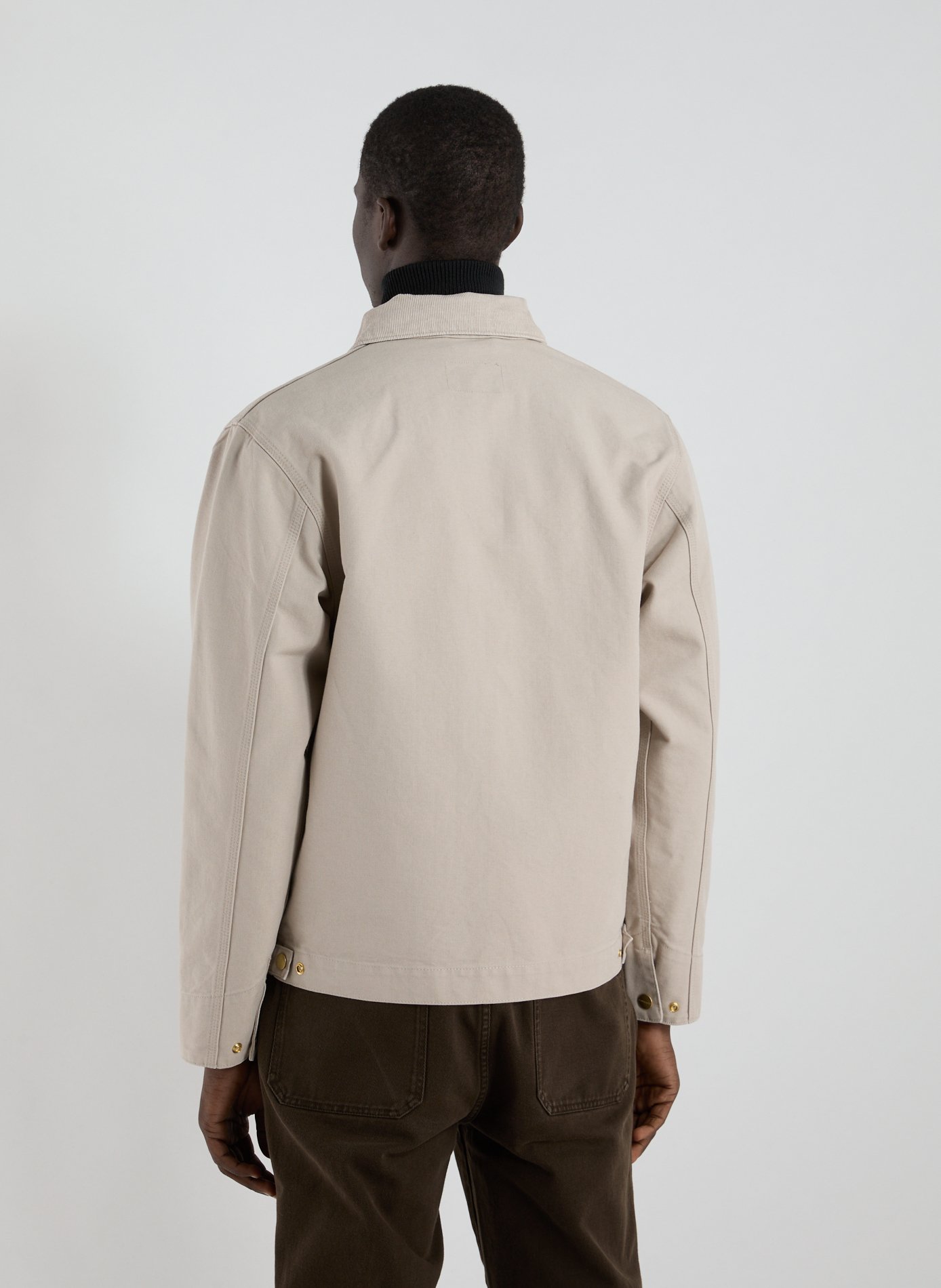 Veste col classique en coton CARHARTT WIP Beige