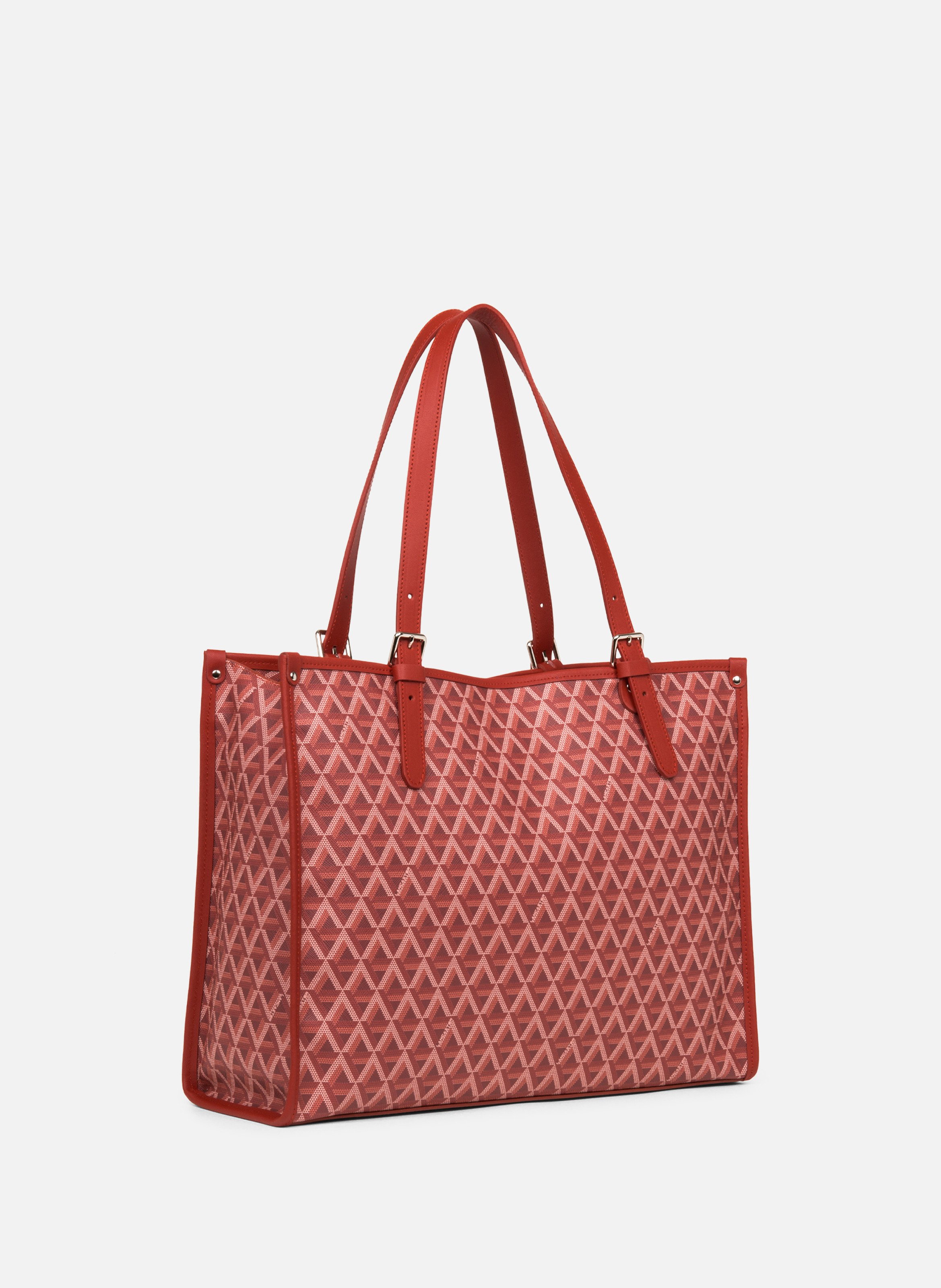 Sac cabas épaule - ikon LANCASTER Rouge