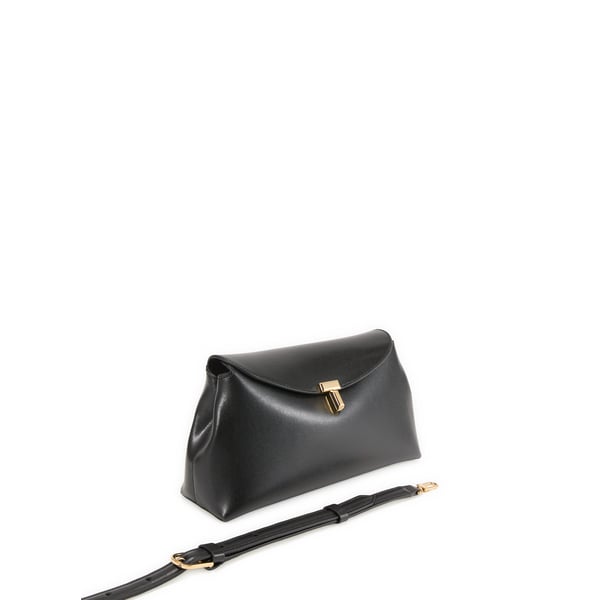 Totême Pochette En Cuir De Vache In Black