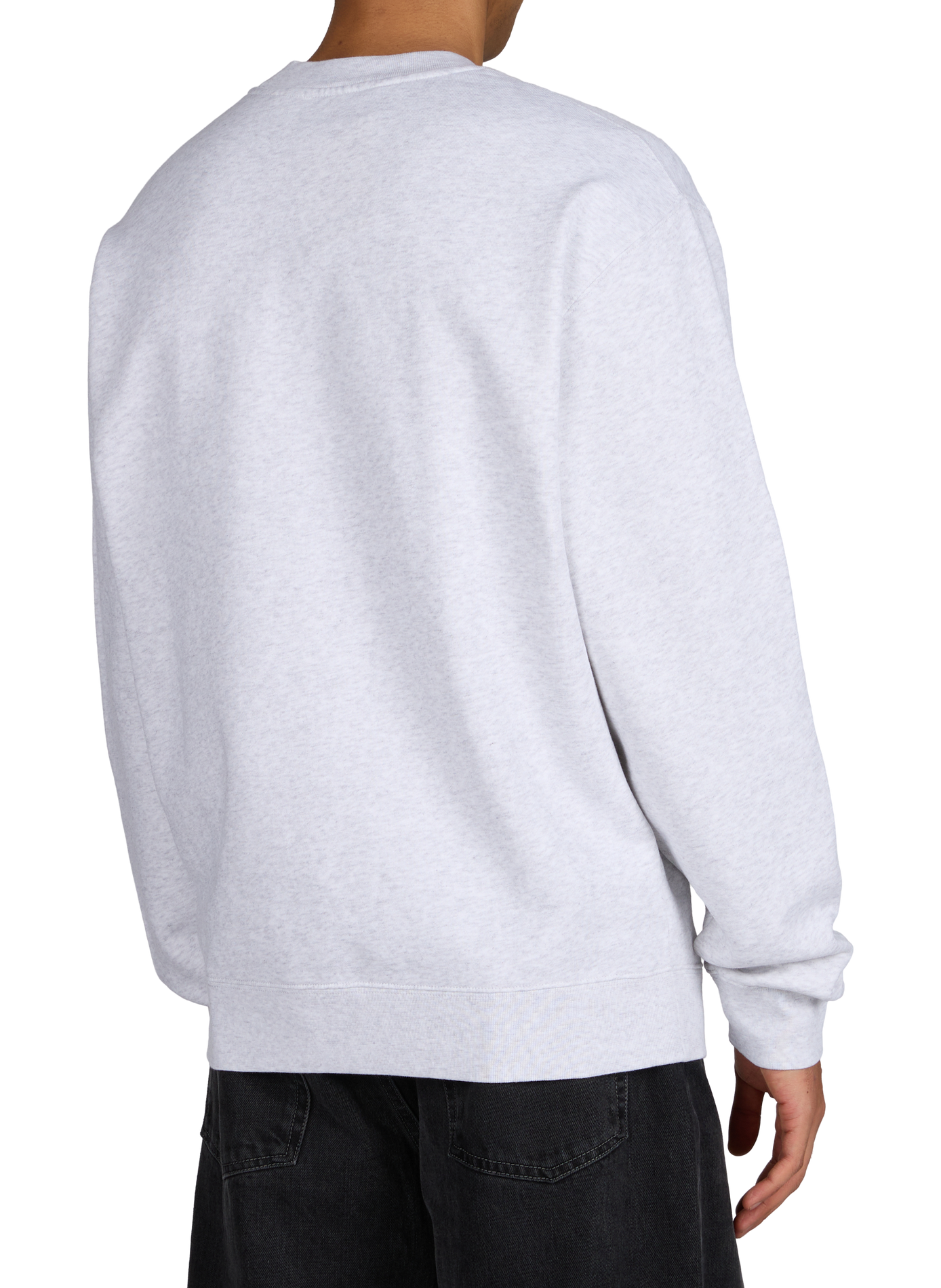 Sweatshirt droit Gros Grain en coton JACQUEMUS Gris