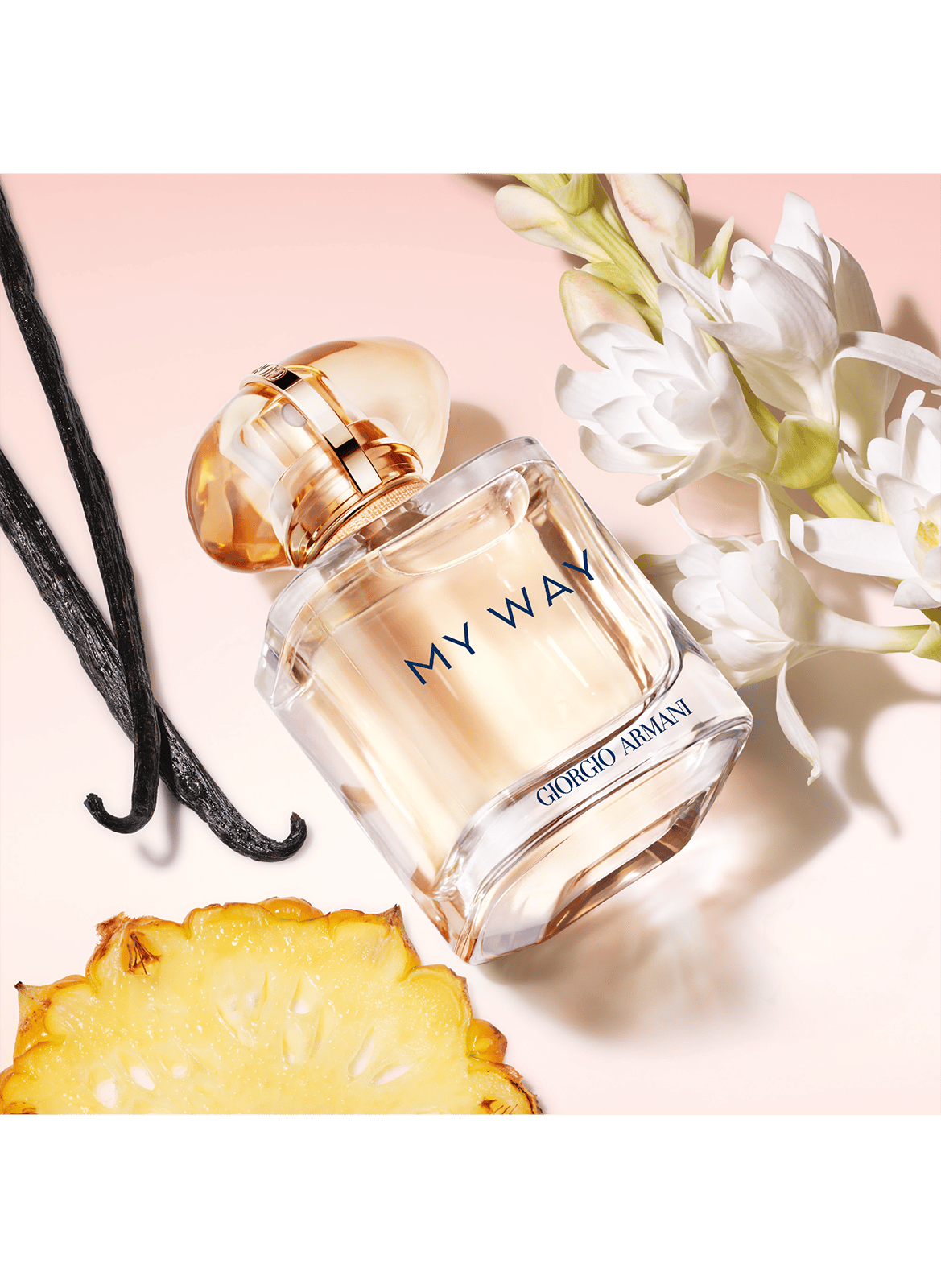 My Way Eau de Parfum fruity floral for women - Notes of pineapple, tuberose, jasmine, and vanilla ARMANI No color