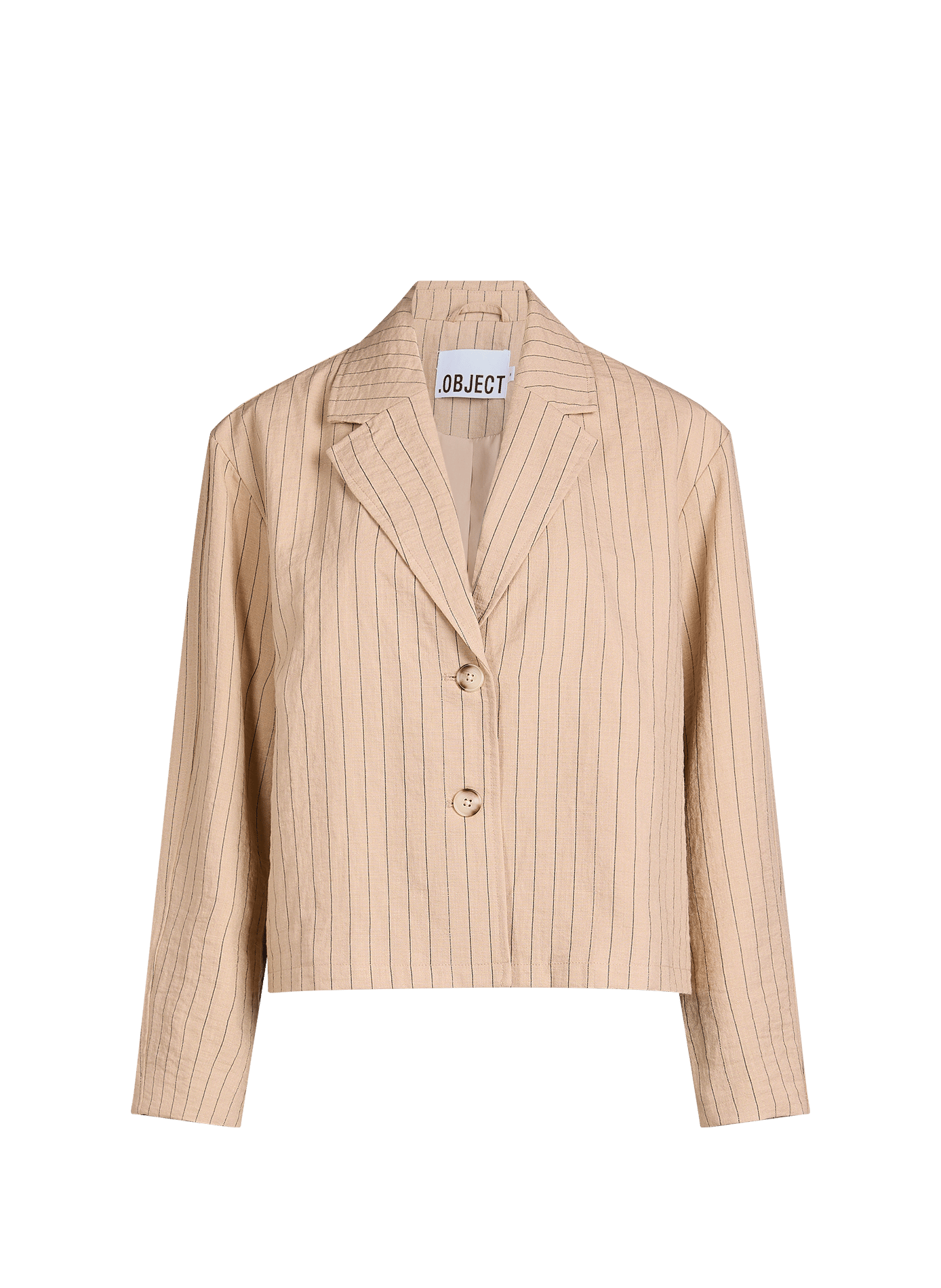 Veste Objrini à manches longues OBJECT Beige