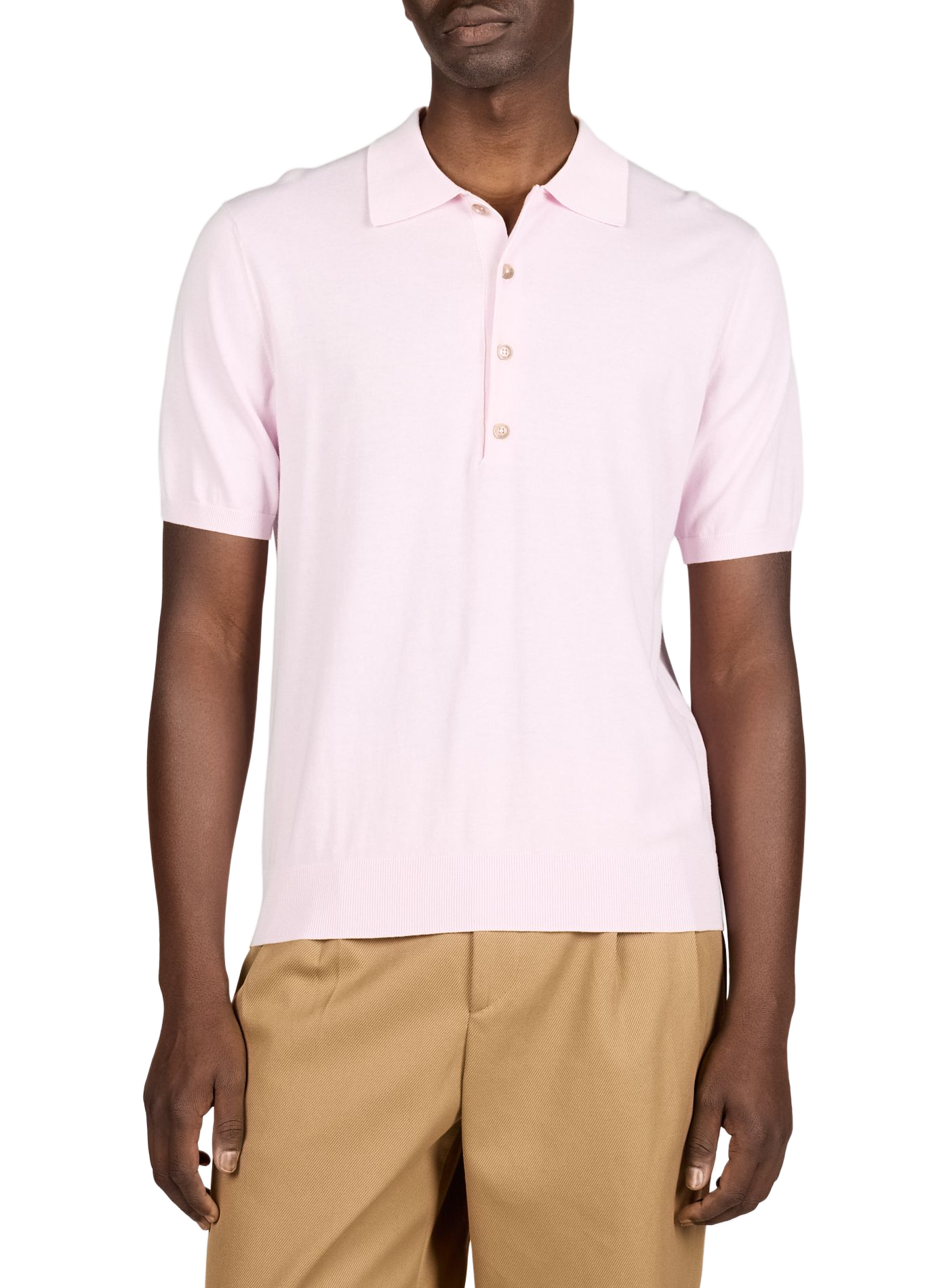  Cotton polo shirt  CLOSED Pink