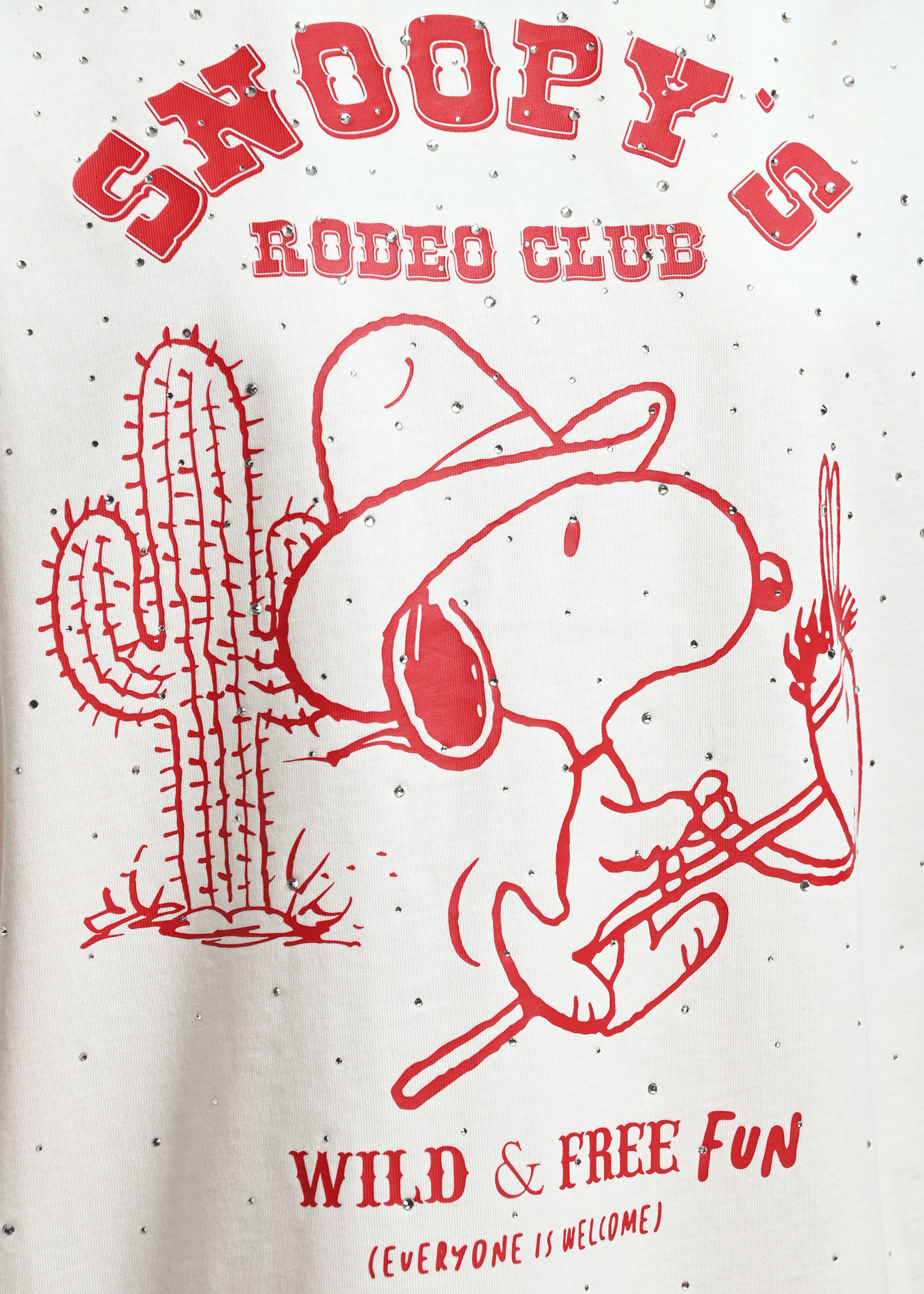 Tee-shirt imprimé col rond junki ESSENTIEL ANTWERP Blanc