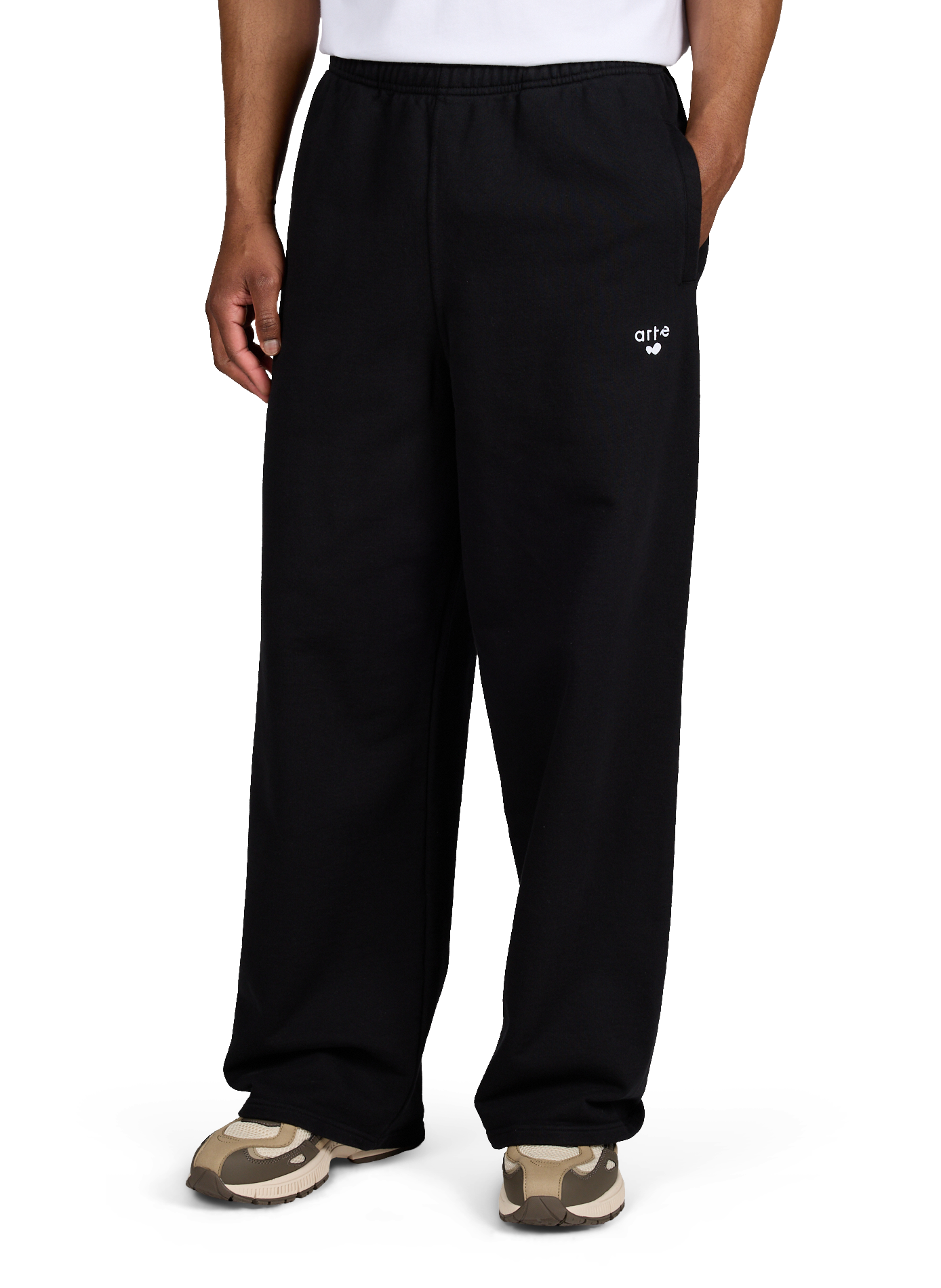 Jogging large en coton ARTE ANTWERP Noir