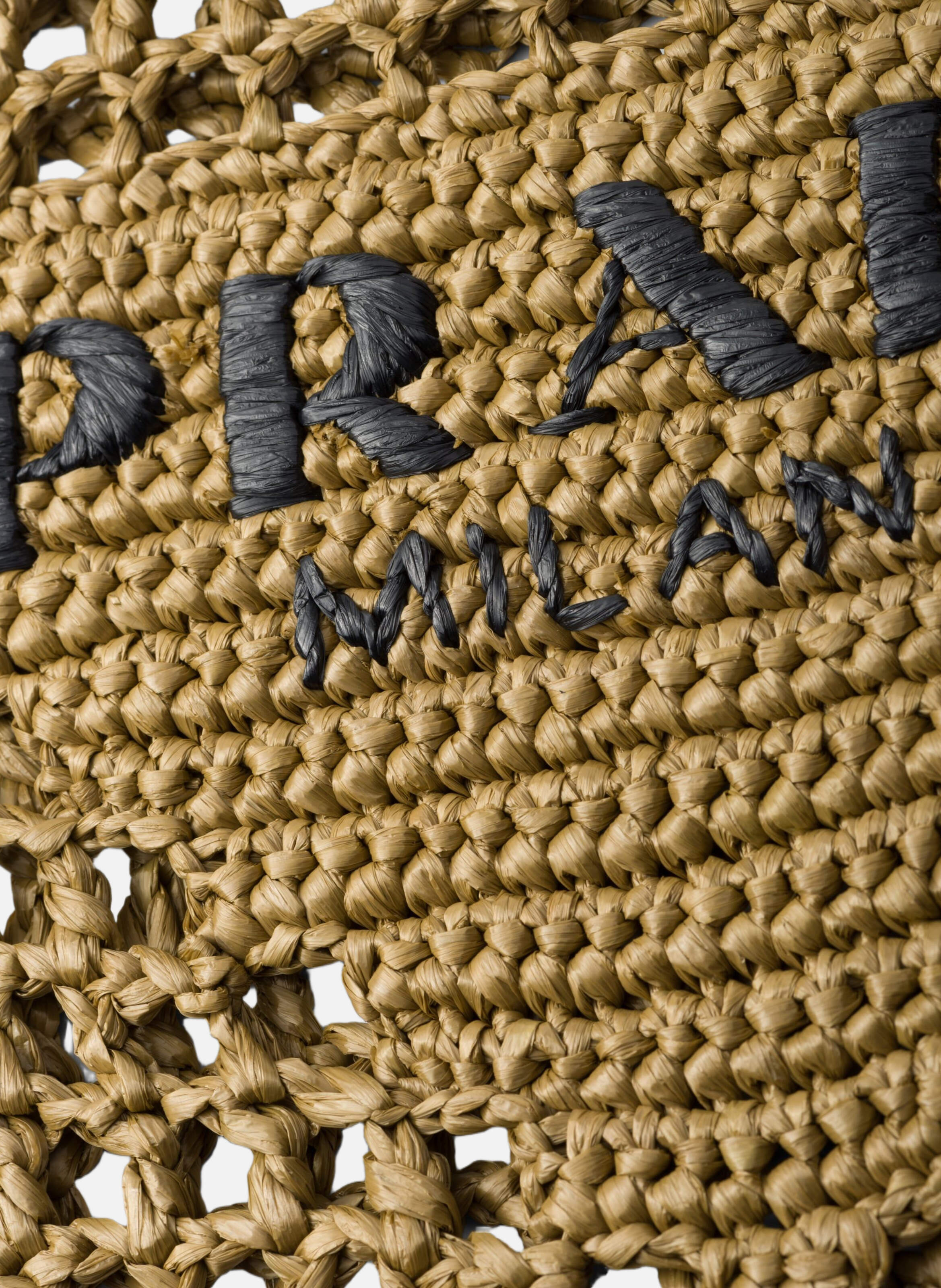 Cabas en crochet PRADA Vert