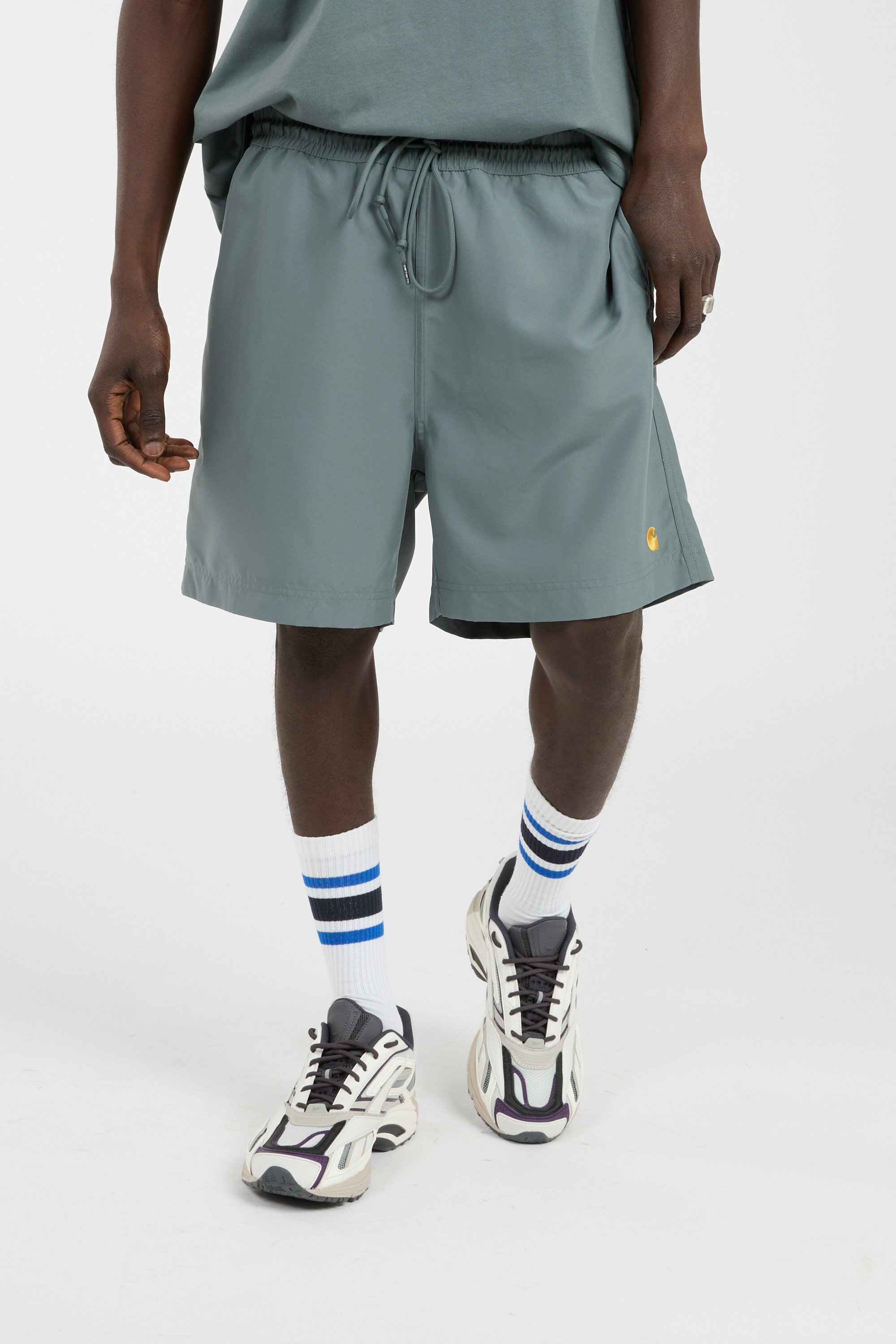 Short de bain chase swim trunks CARHARTT WIP Vert