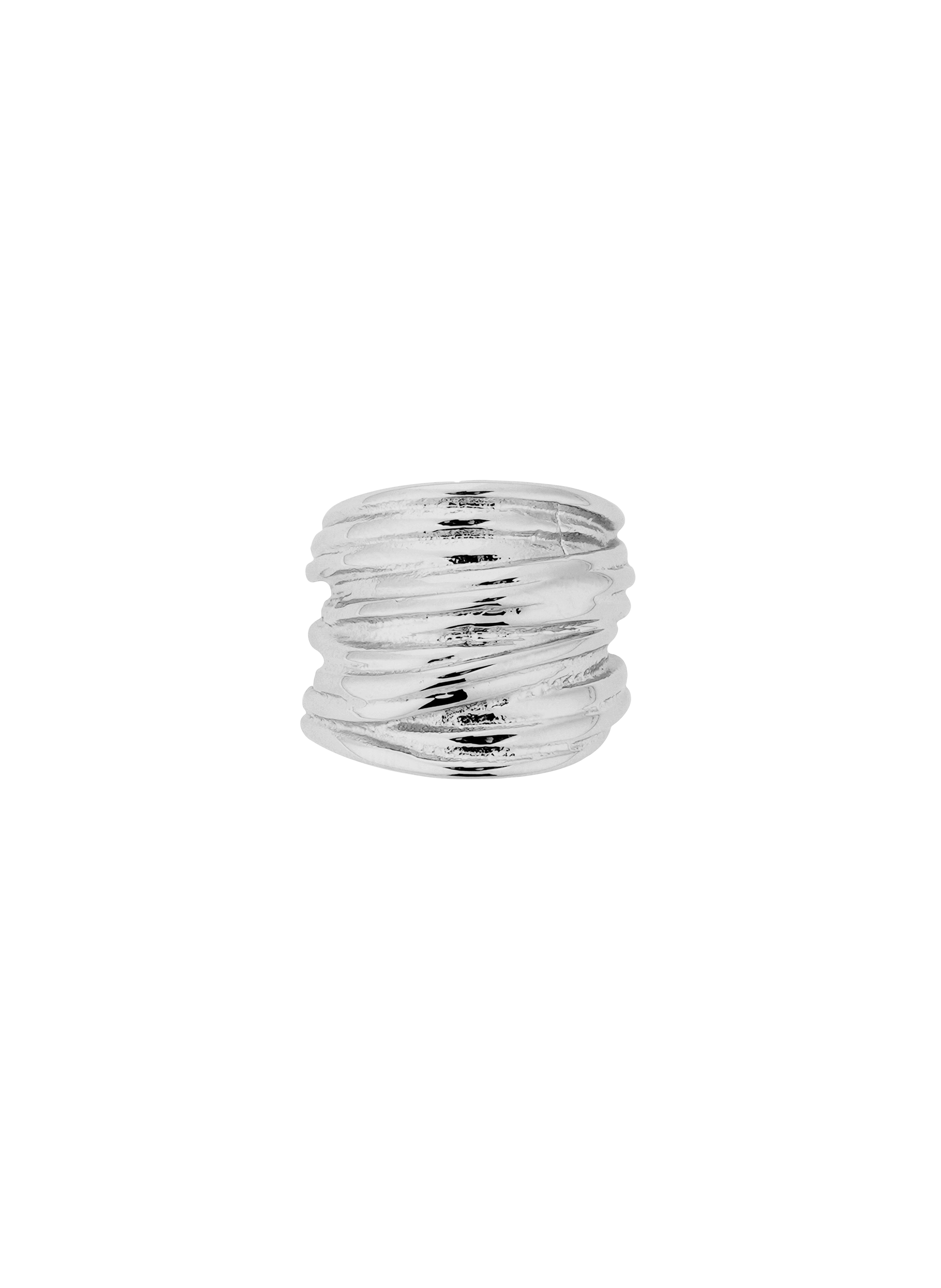 Bague en acier inoxydable alexandria HIPANEMA Argent