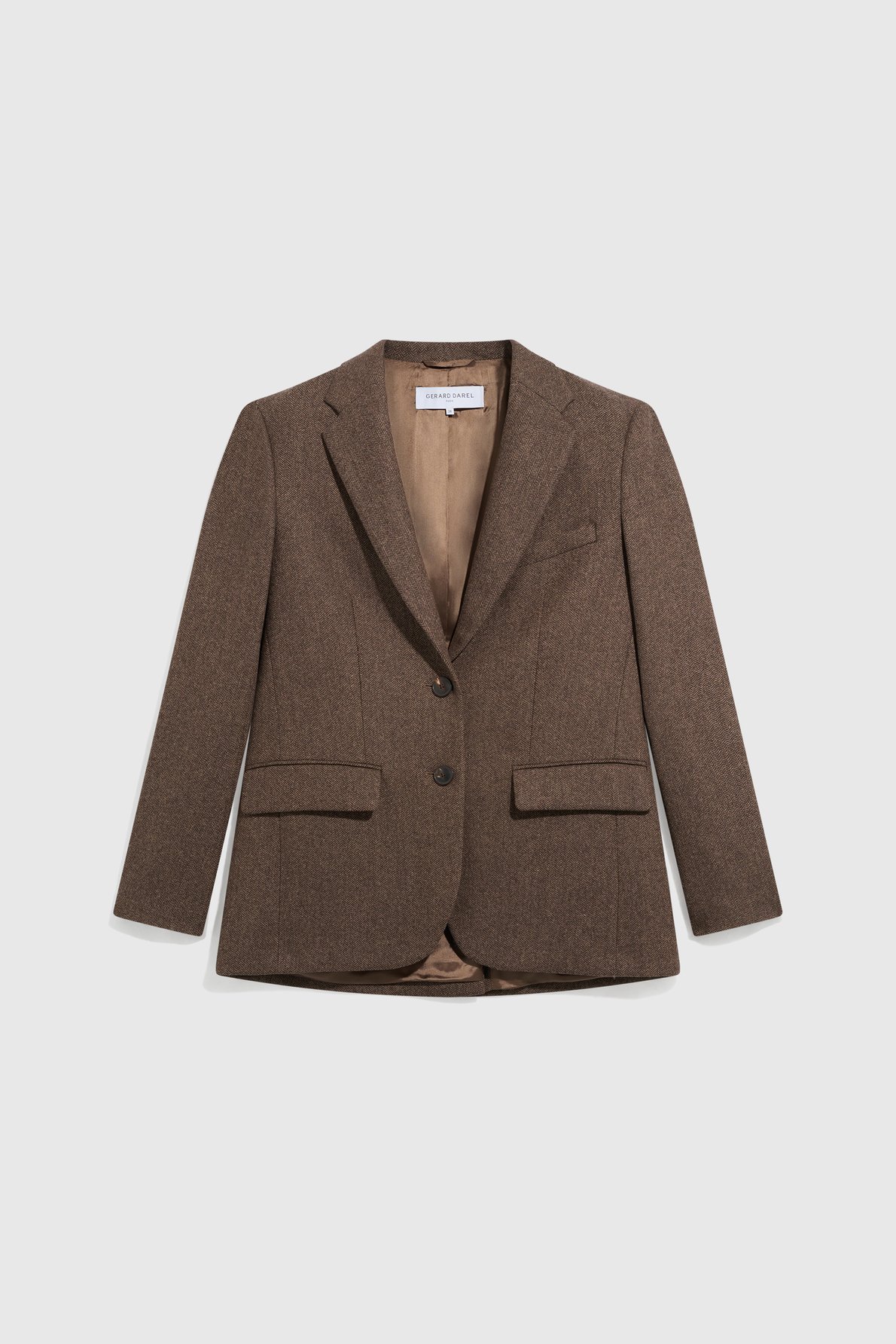 Veste à chevrons - jov GERARD DAREL Marron