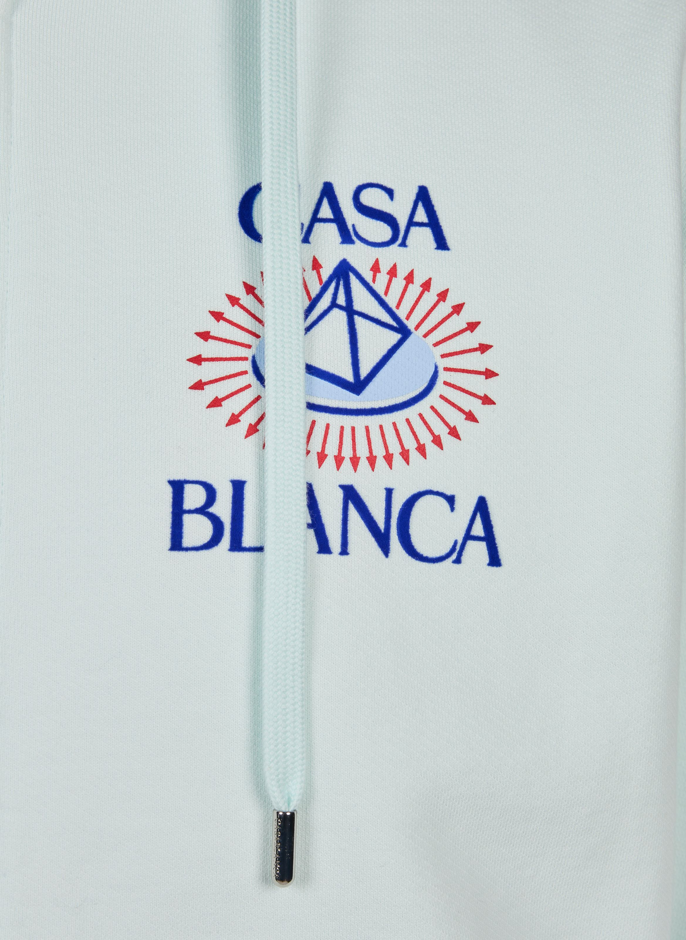 Oversized printed cotton vest CASABLANCA PARIS White