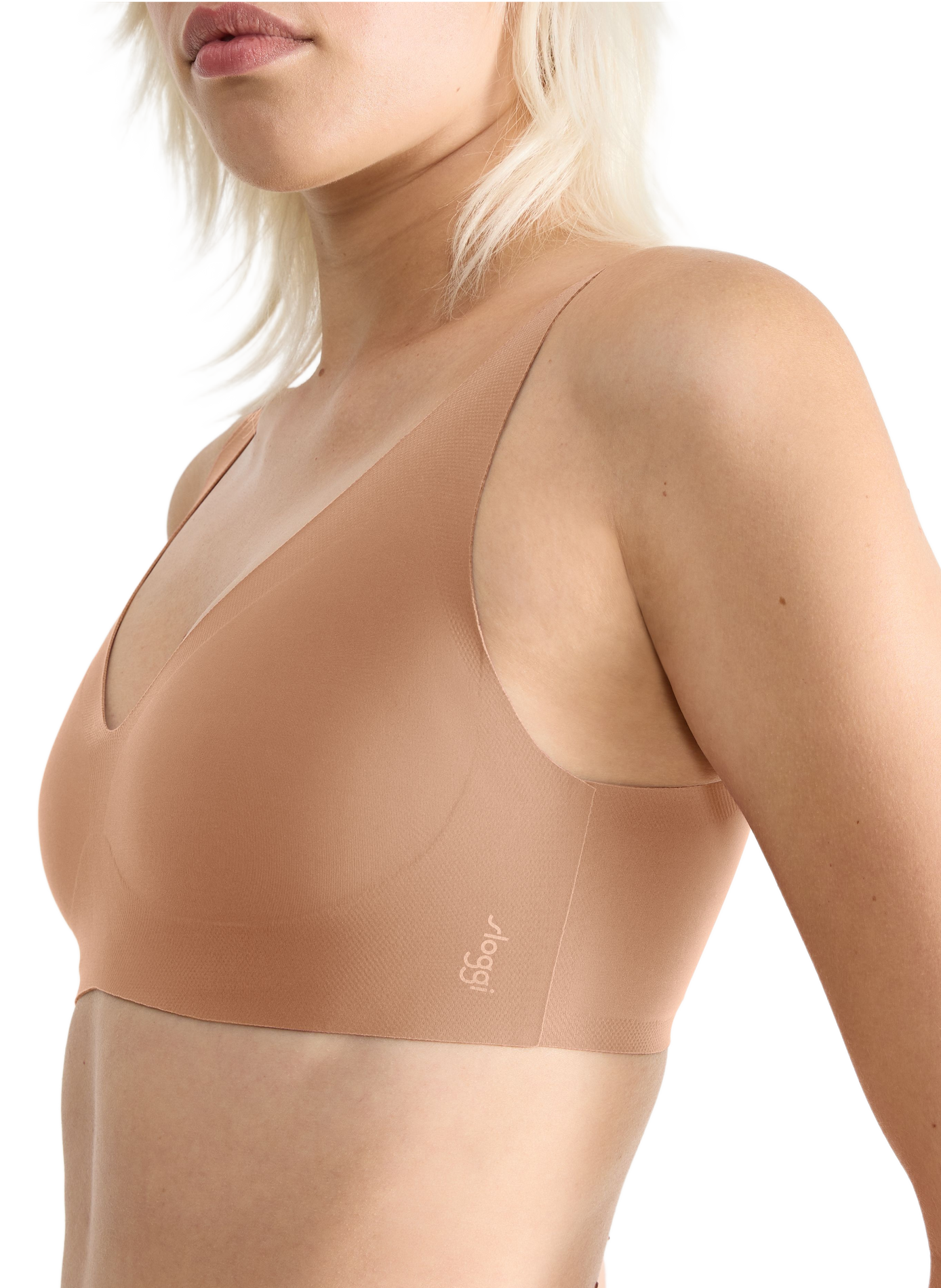 Soutien gorge effet invisible SLOGGI Marron