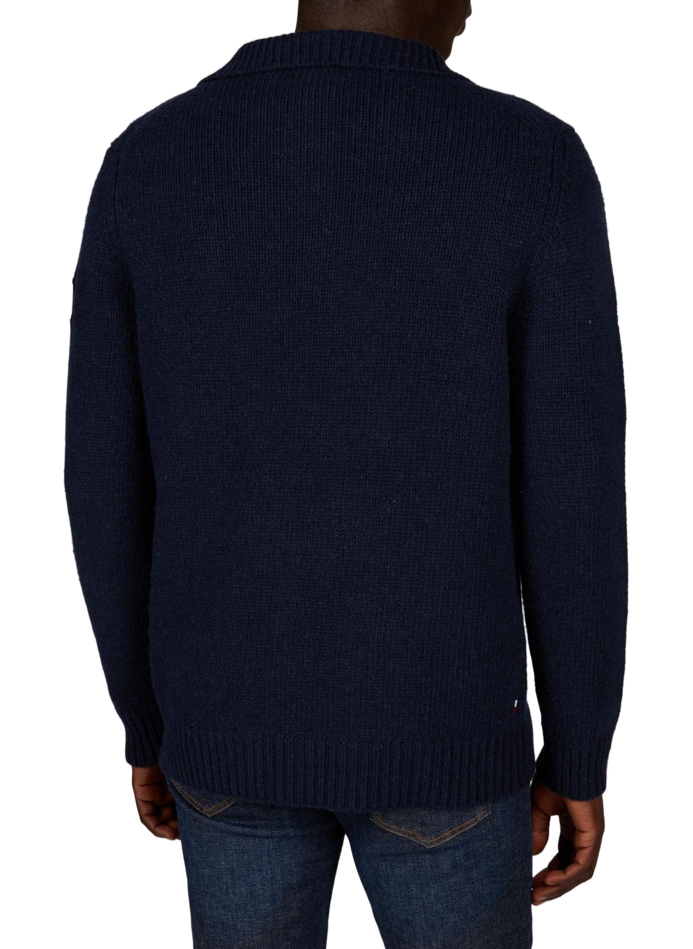Curtiss Sweater in Wool Blend PATROUILLE DE FRANCE X REDSKINS Blue