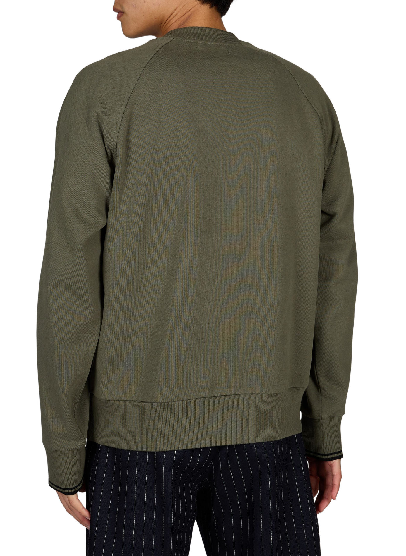 Sweatshirt Caspian van katoen FRED PERRY Groen