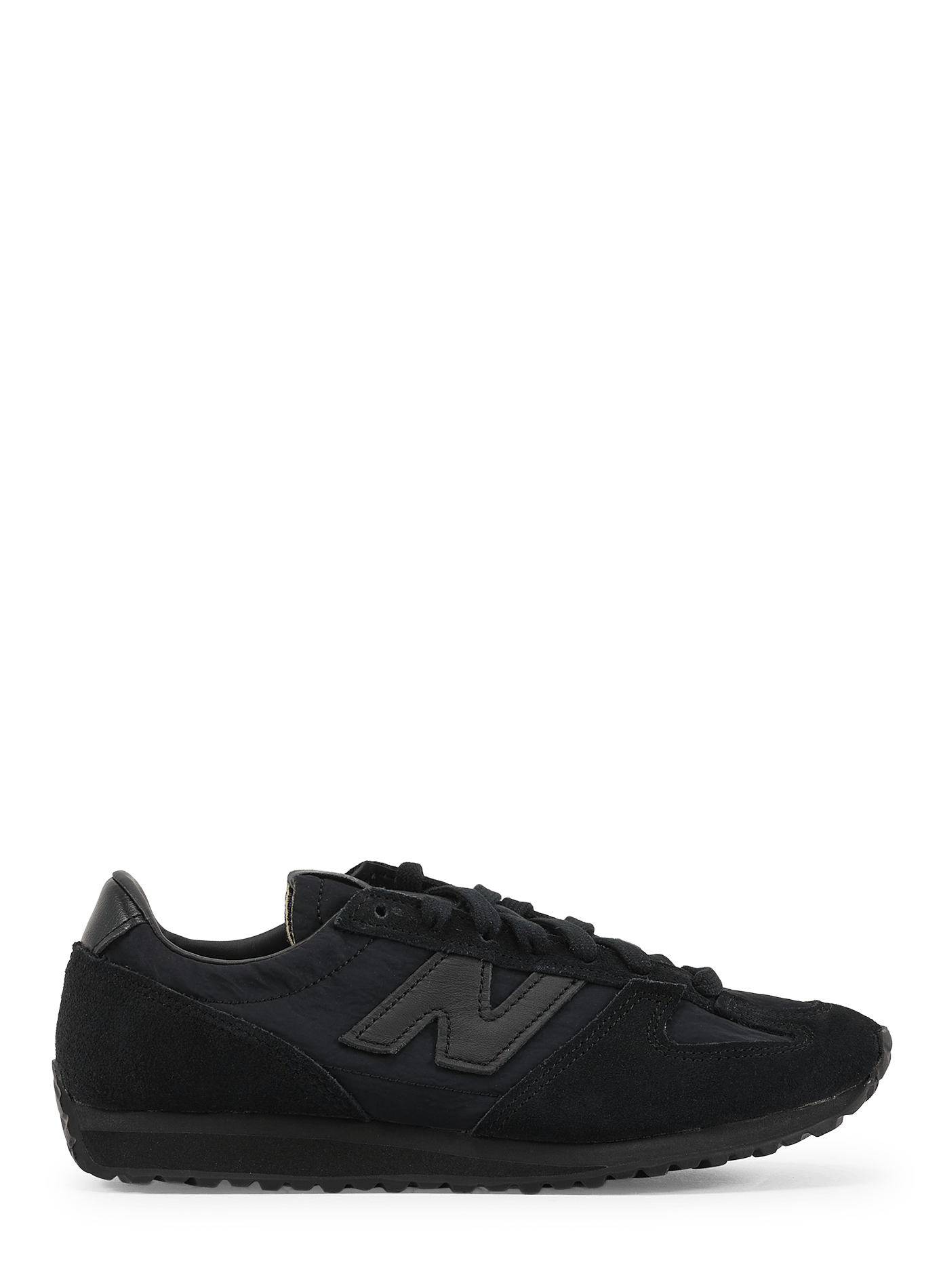 Mixed leather 471 sneakers NEW BALANCE Black