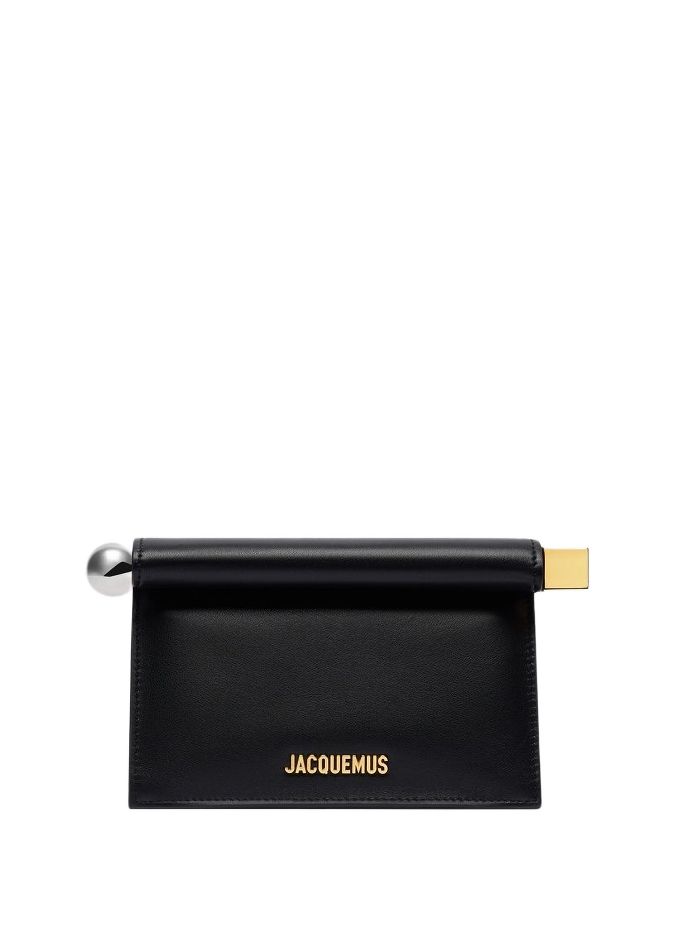 La pequeña bolsa redonda cuadrada JACQUEMUS Negro
