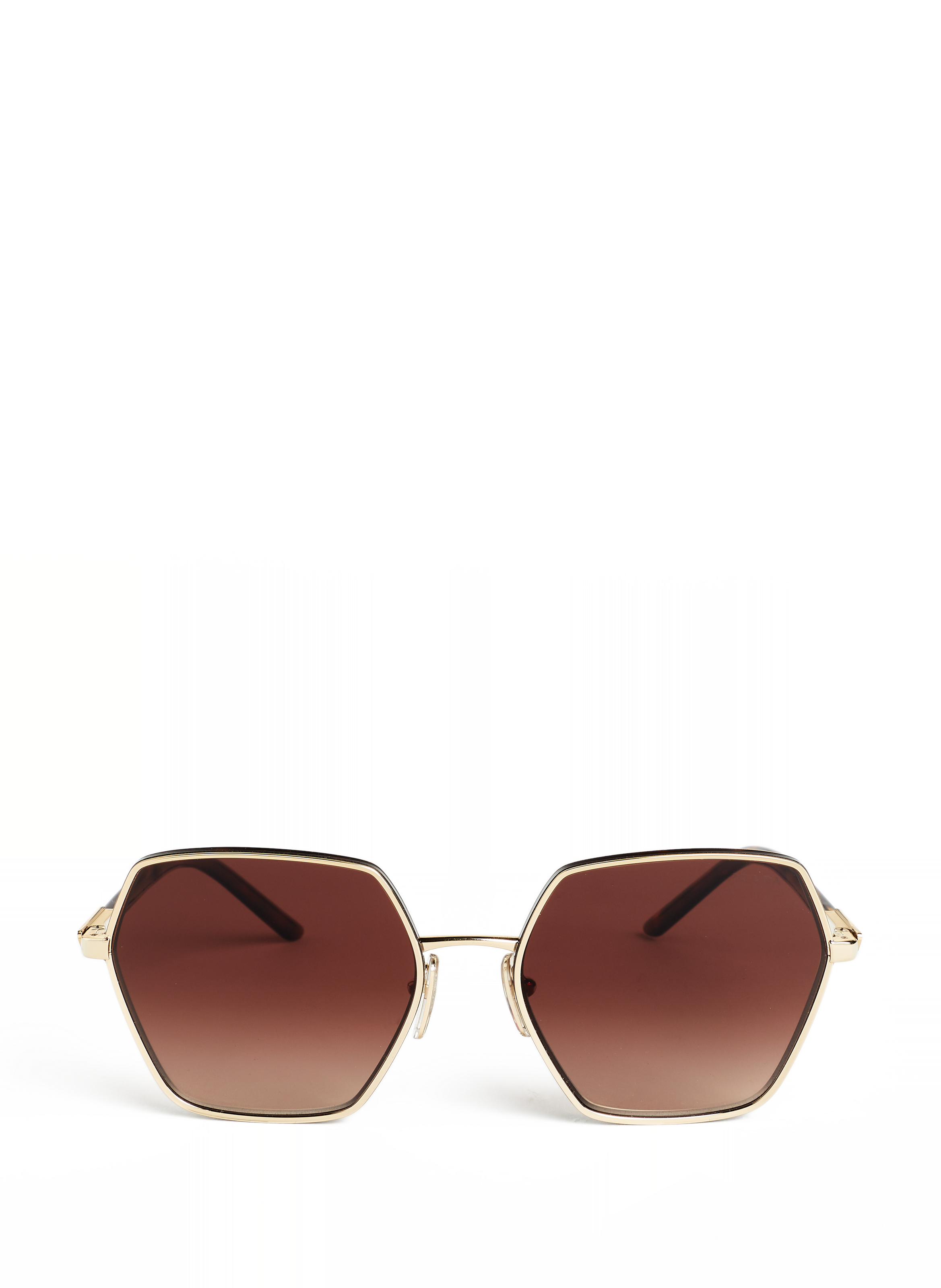 PRADA Angular sunglasses Golden