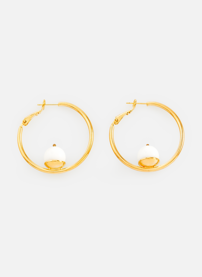 Sonia gold-plated earrings DESTREE