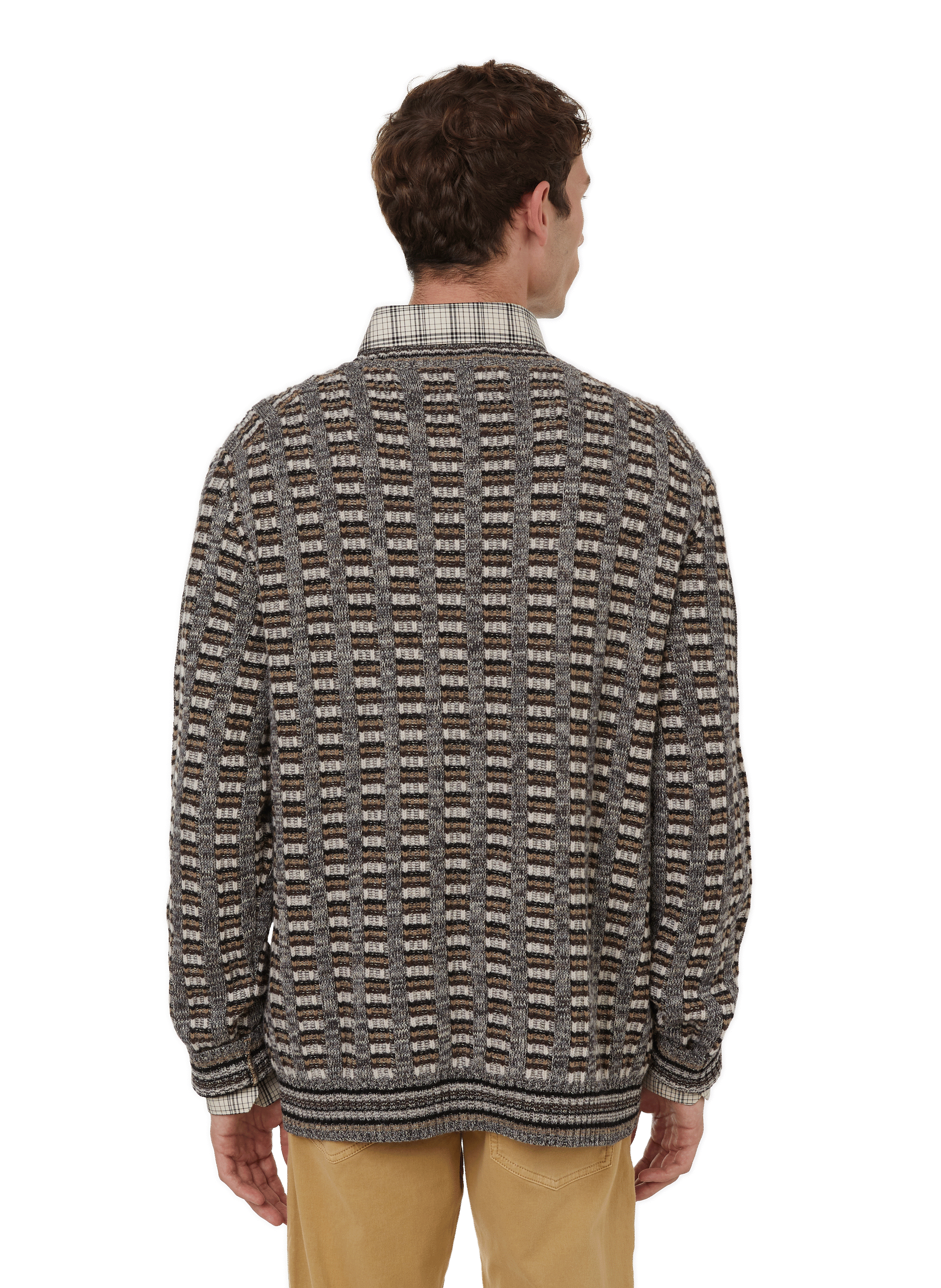 Pull en maille SAMSOE SAMSOE Gris