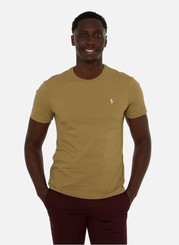 Cotton T-shirt Brown by POLO RALPH LAUREN POLO RALPH LAUREN Cotton T-shirt Brown