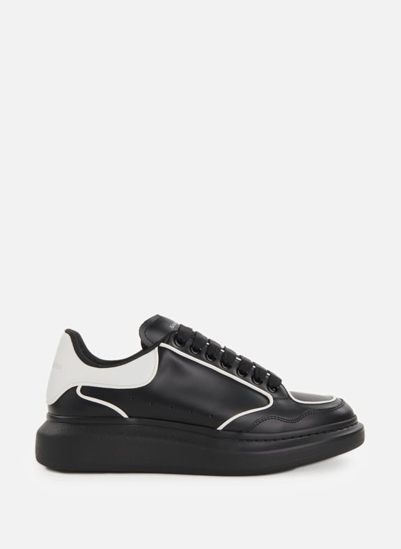 Baskets en cuir Noir