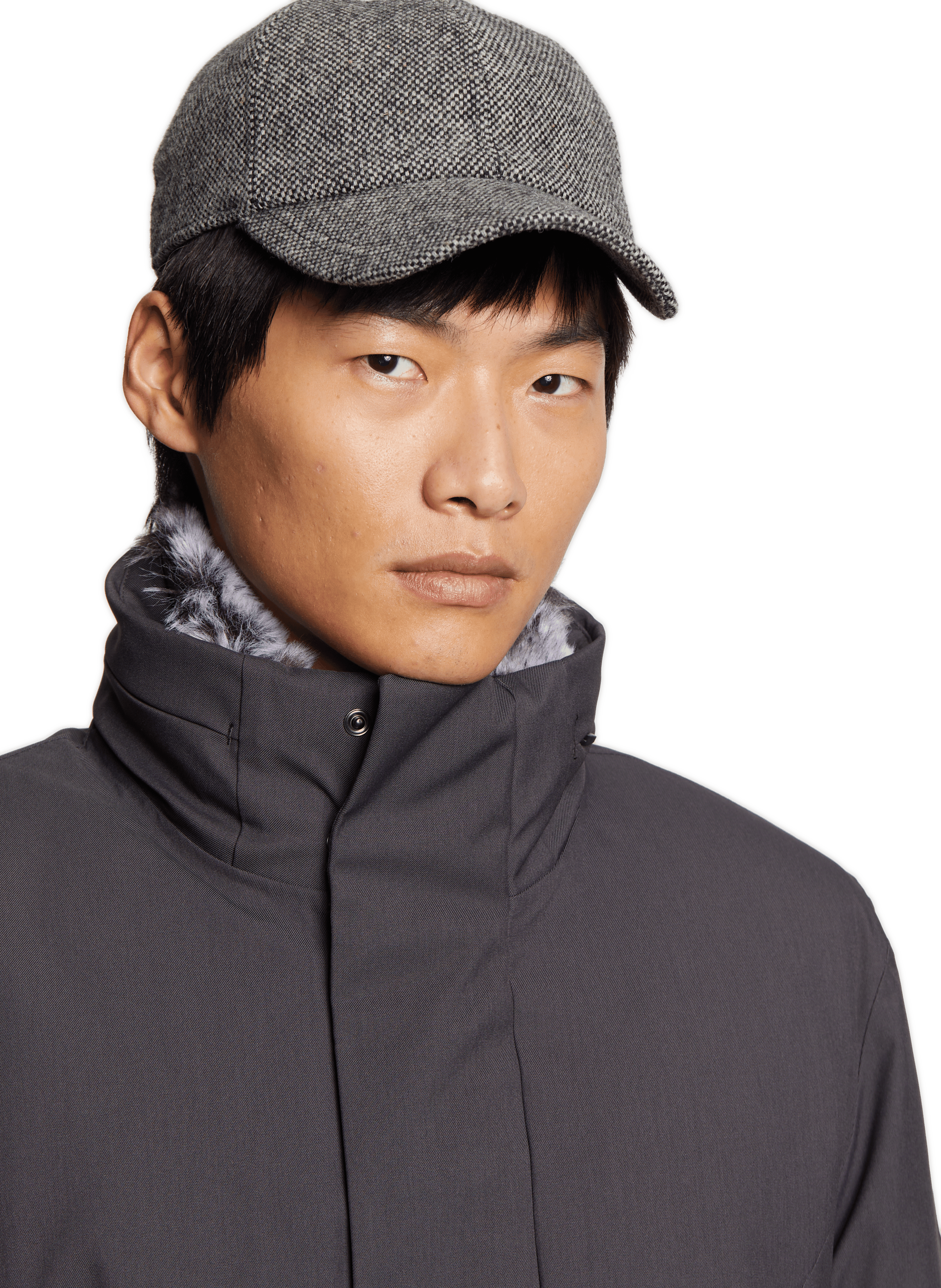 Checkered weave cap SAISON 1865 Multicolour