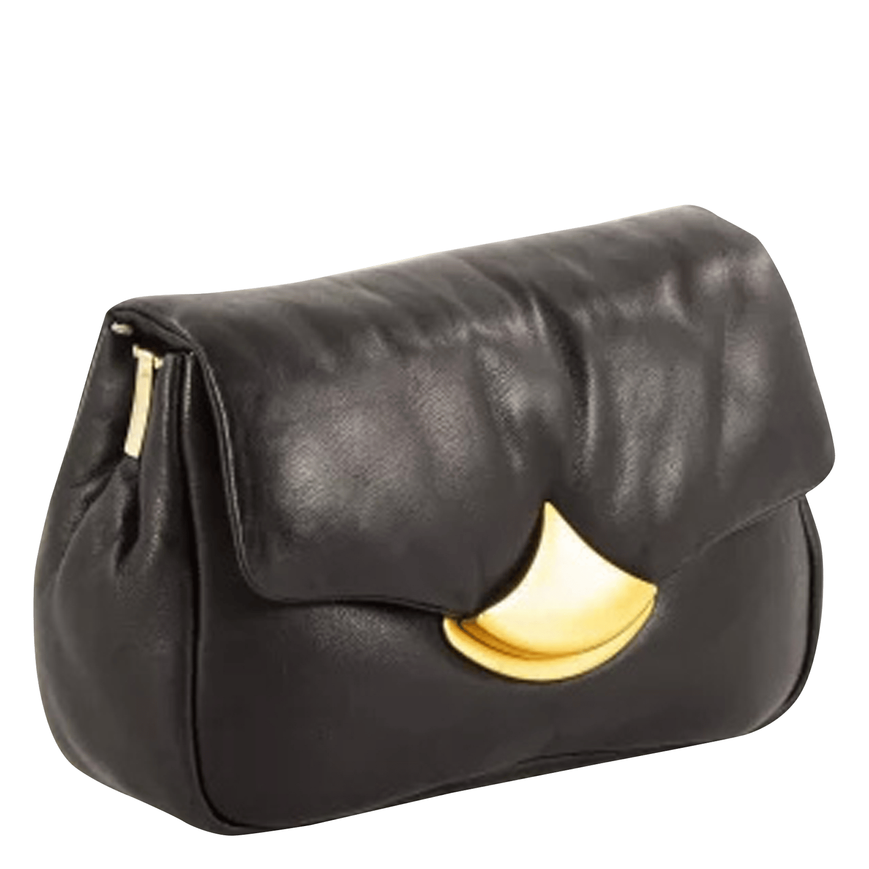 Sac bandoulière en cuir diviluz puffy SESSUN Noir