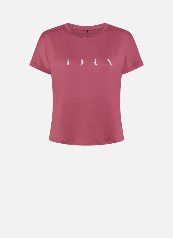 T-shirt à manches courtes azami Rose by BORN LIVING YOGA BORN LIVING YOGA T-shirt à manches courtes azami Rose