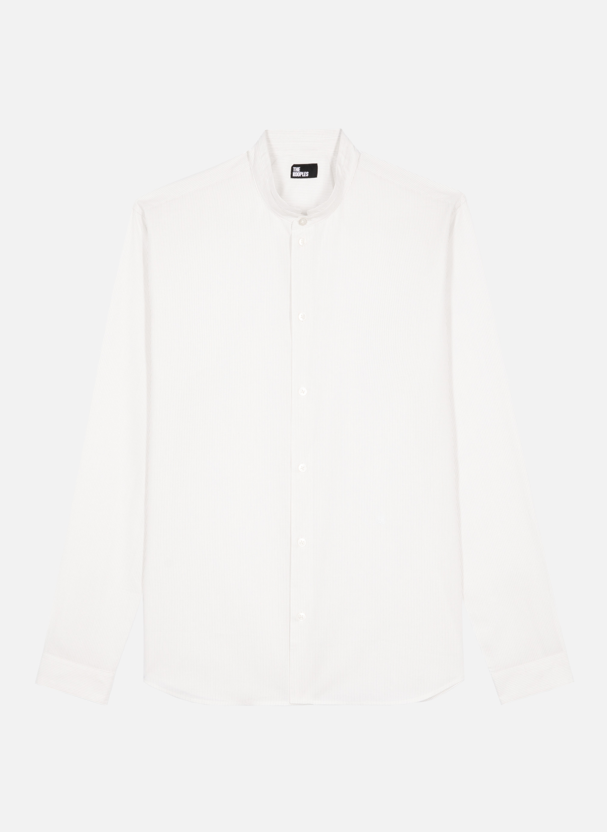 Chemise formelle col officier THE KOOPLES Blanc