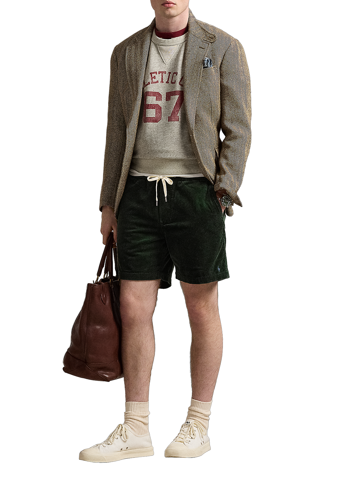 Corduroy shorts POLO RALPH LAUREN Green