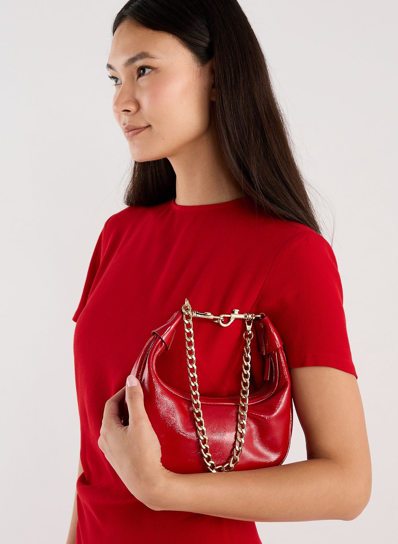 Sac à main Fritz en cuir SAISON 1865 Rouge