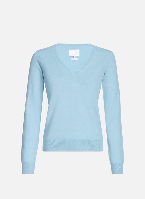 Pull en cachemire Bleu by AU PRINTEMPS PARIS AU PRINTEMPS PARIS Pull en cachemire Bleu
