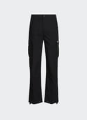 Cotton Cargo Pants  Black
