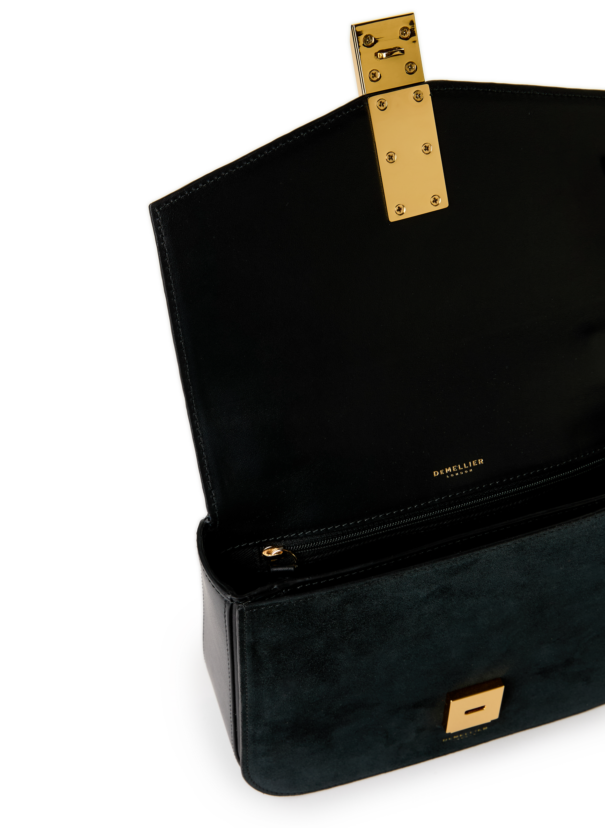 Vancouver leather handbag  DEMELLIER LONDON Black