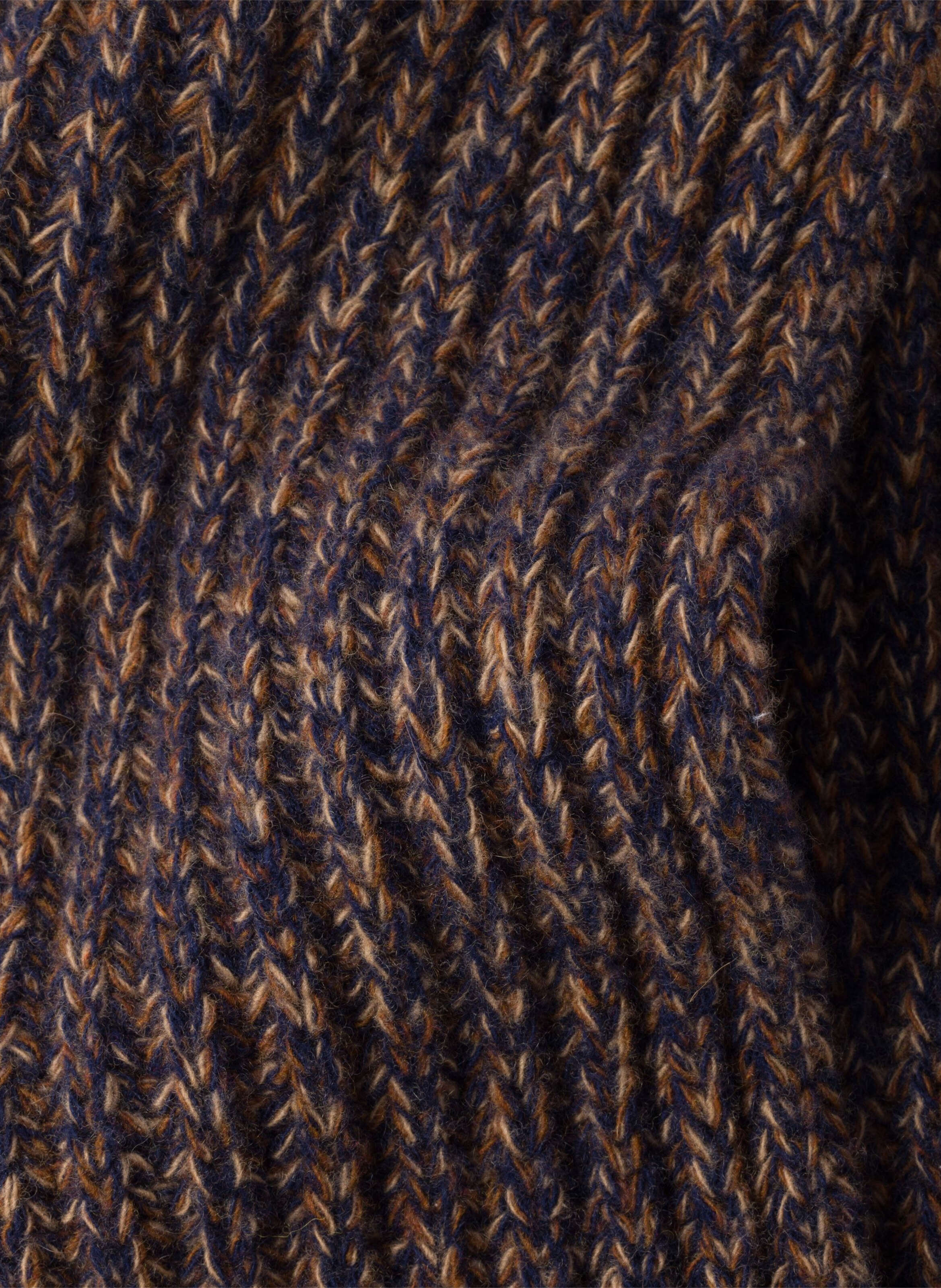 Écharpe en laine et cachemire PRADA Bleu