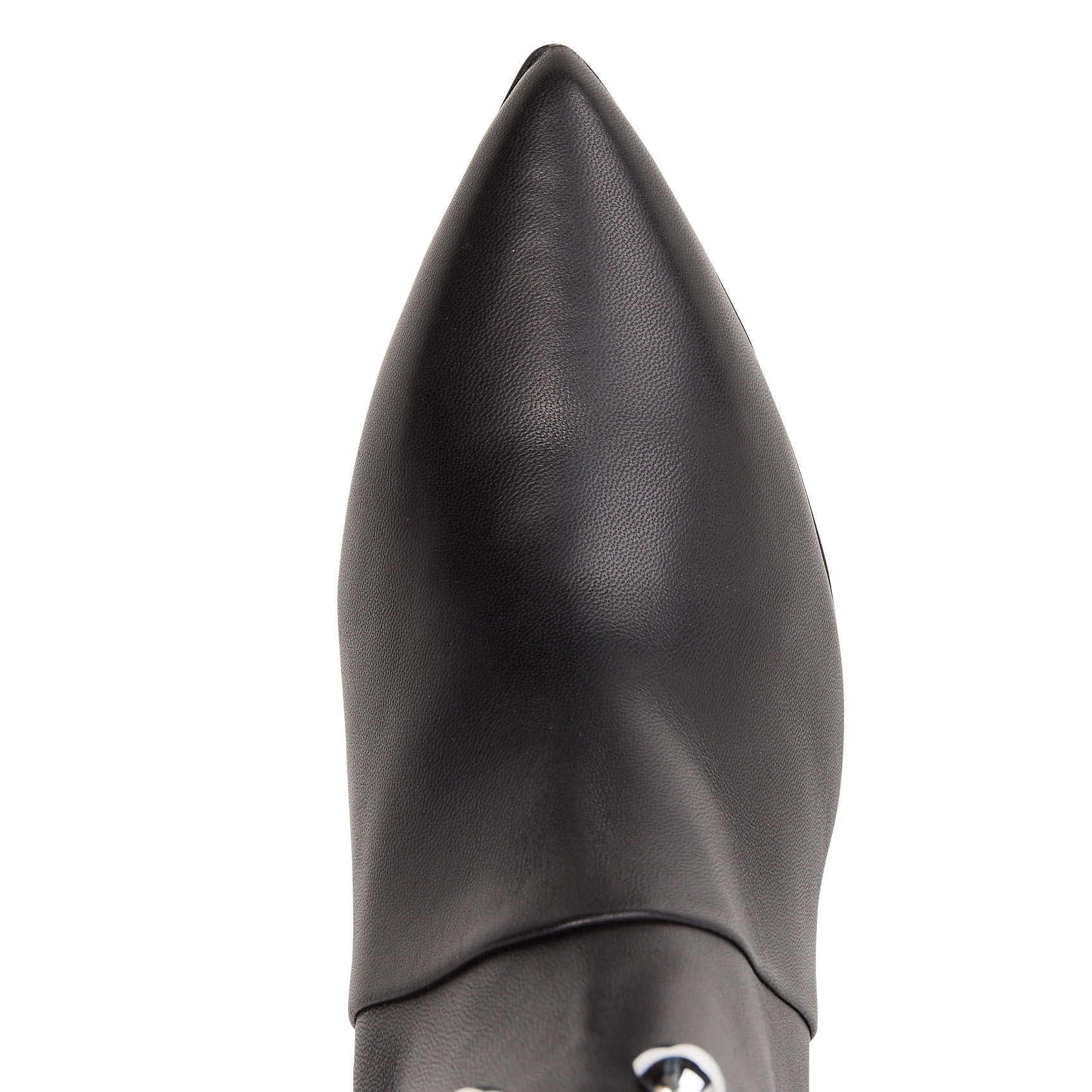 Bottes en cuir stonyst IRO Noir