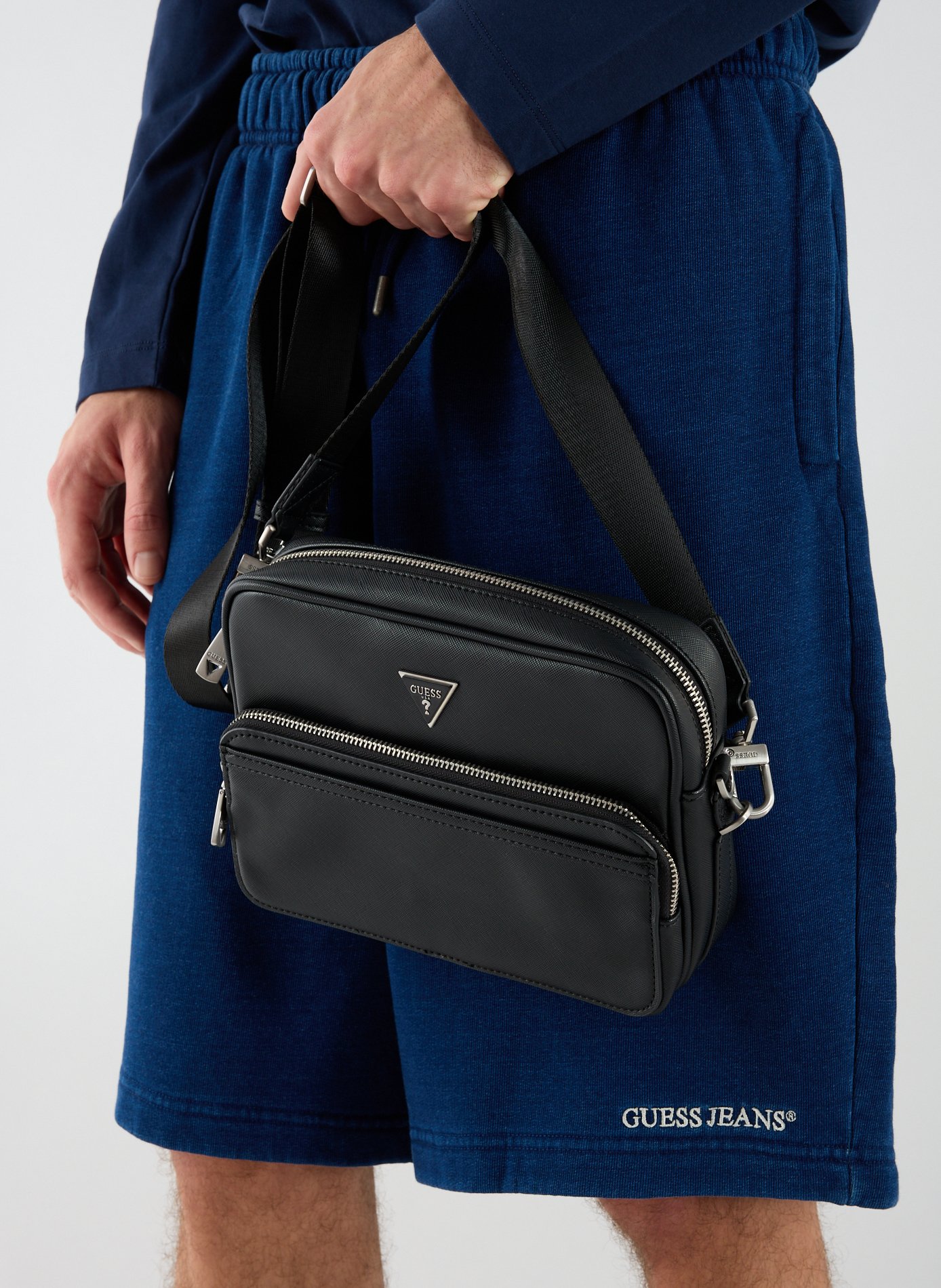 Sac à bandoulière  GUESS Noir