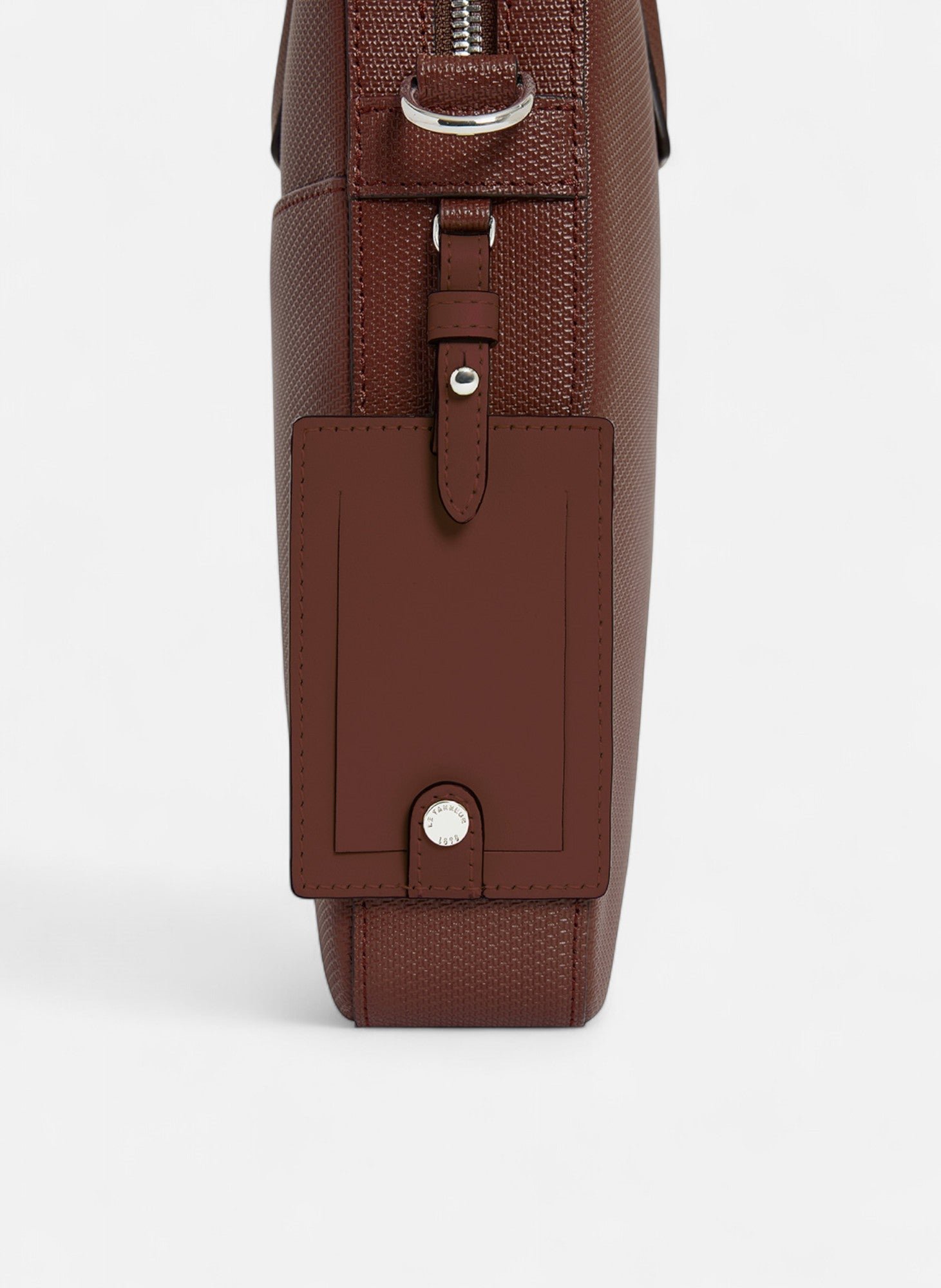 Porte document slim 14" emile en cuir signarture t LE TANNEUR Marron