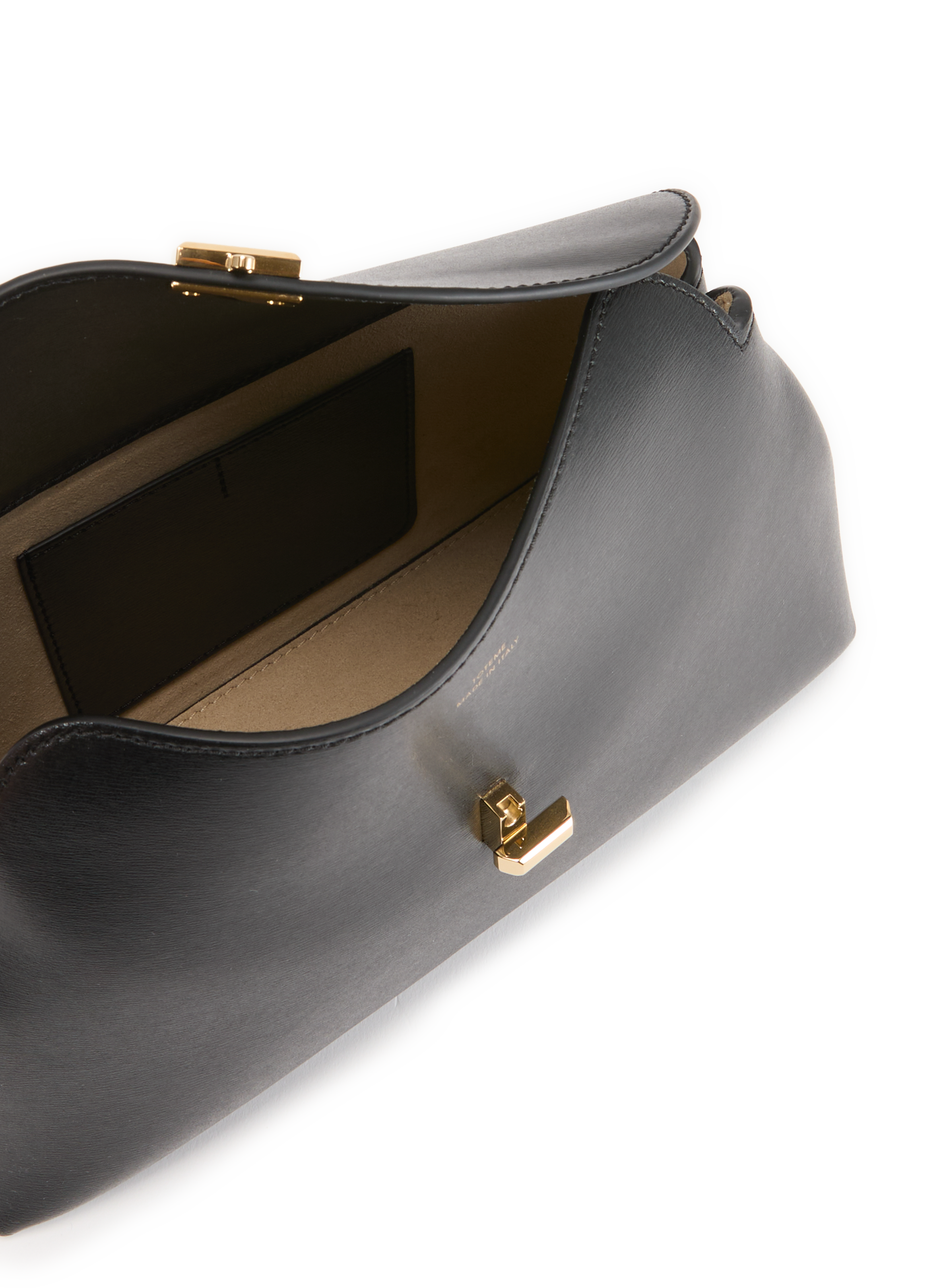 Cowhide clutch TOTEME Black