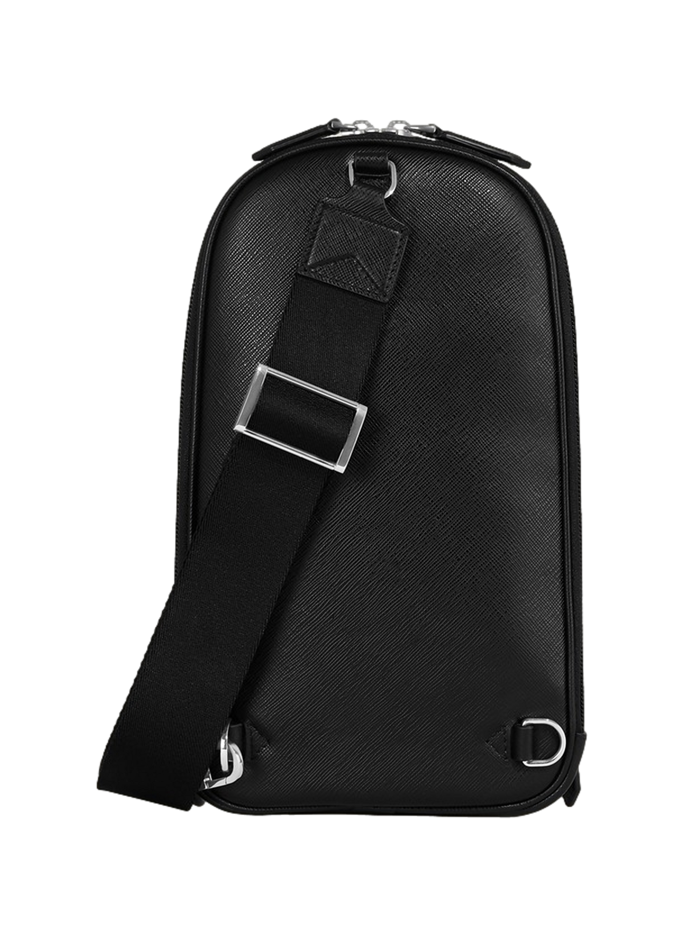 Leather backpack MONTBLANC Black