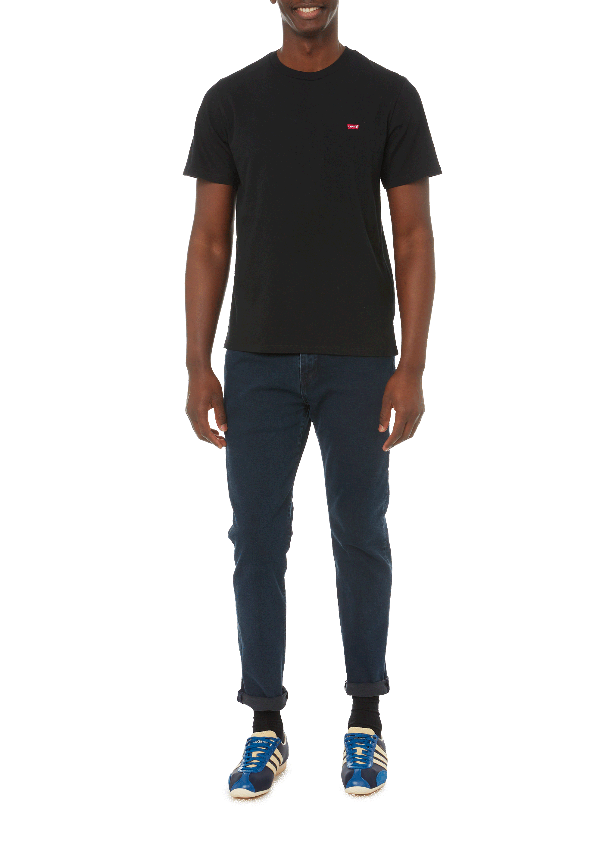 T-shirt à logo en coton  LEVI'S Noir