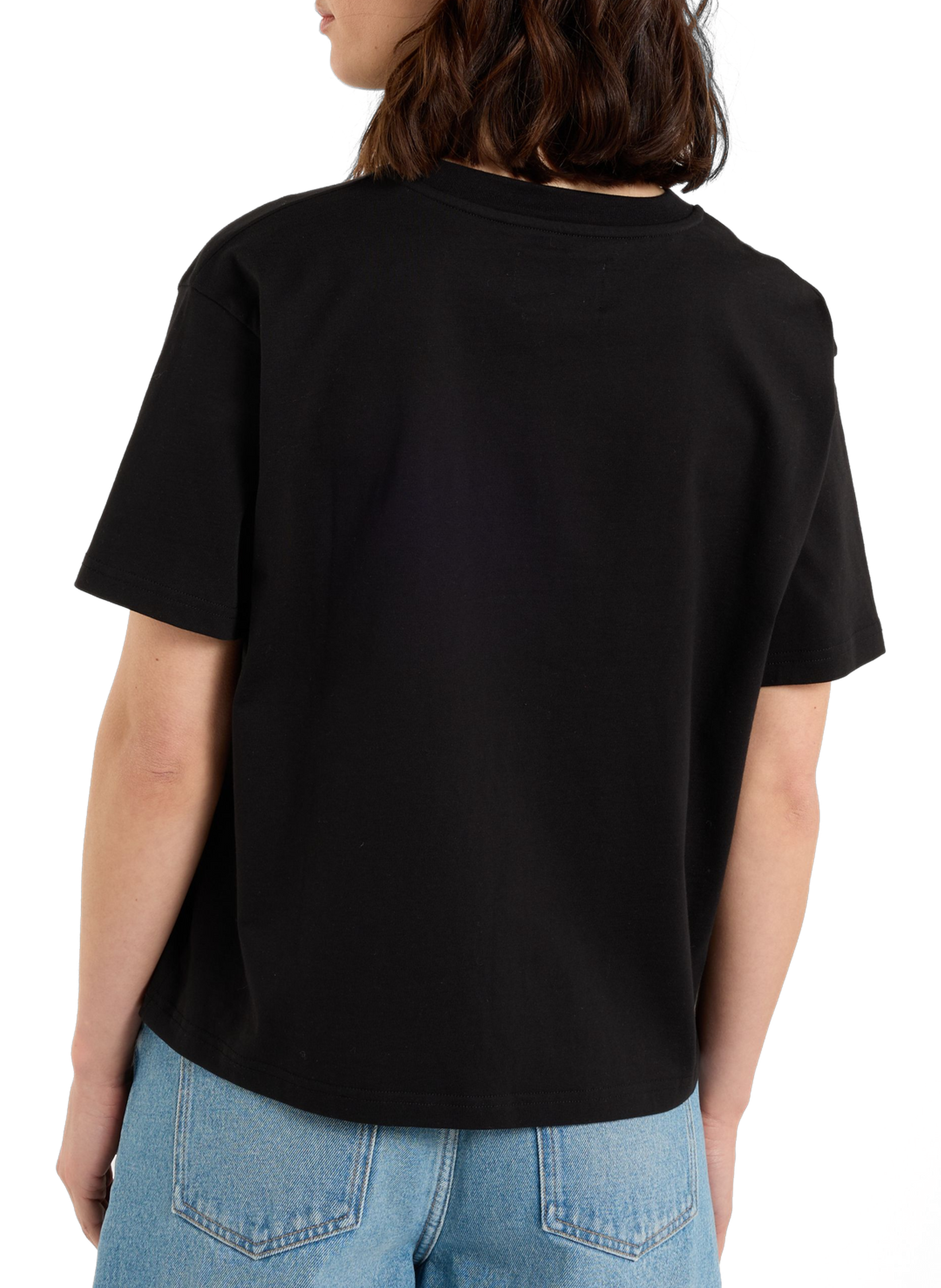 T-shirt Vintaguni en coton SAISON 1865 Noir