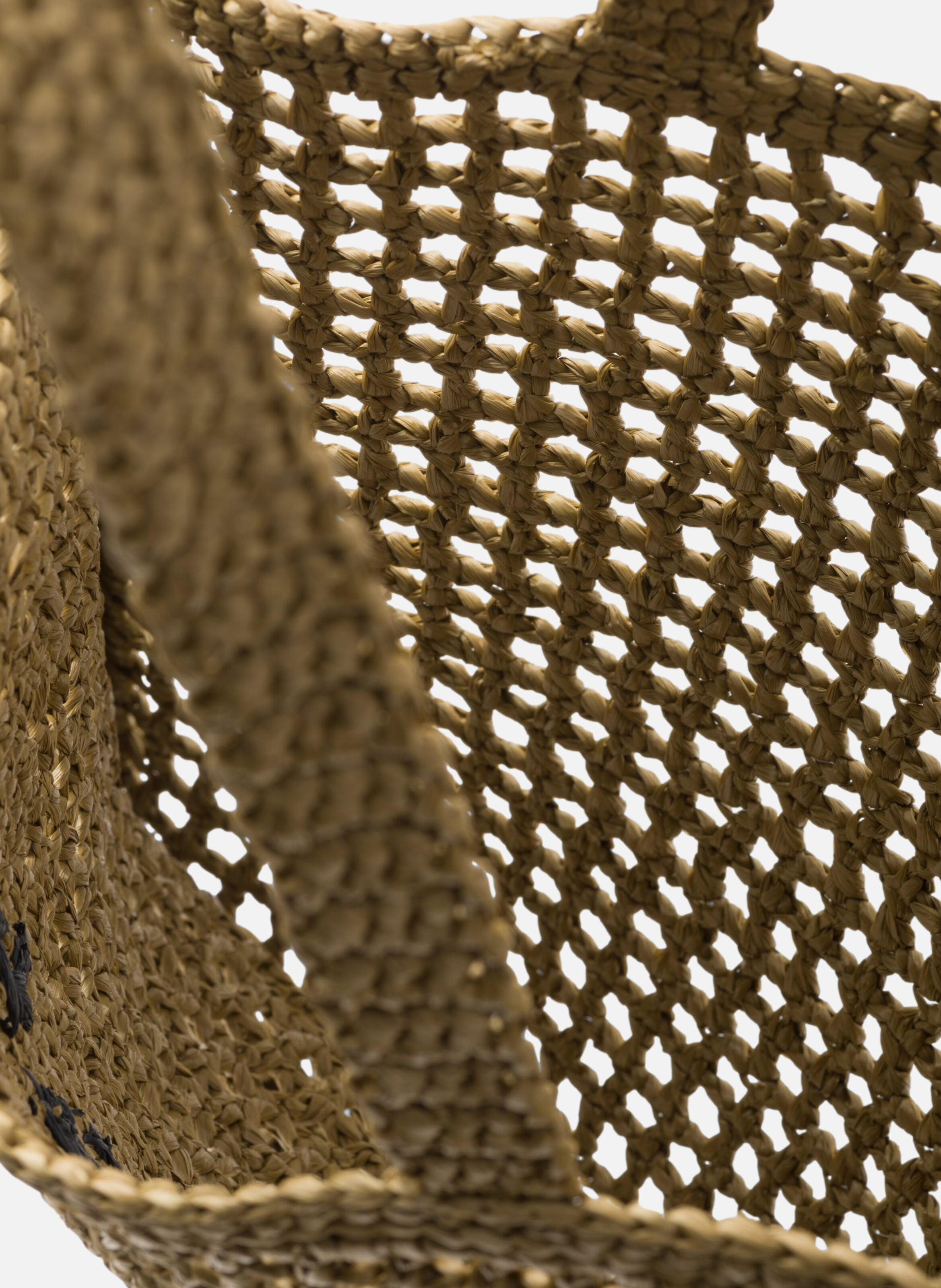 Cabas en crochet PRADA Vert