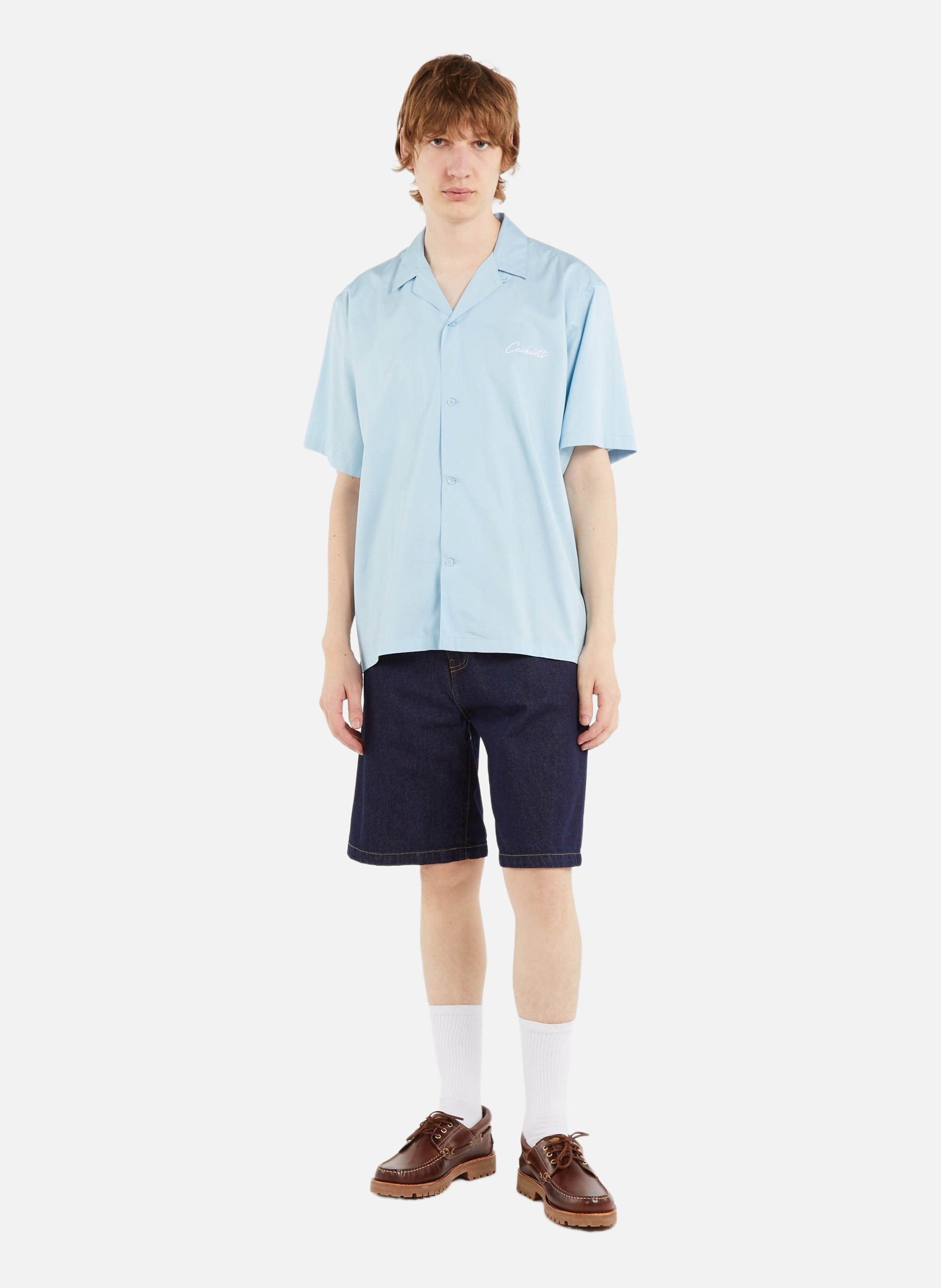Chemise s/s delray shirt CARHARTT WIP Bleu